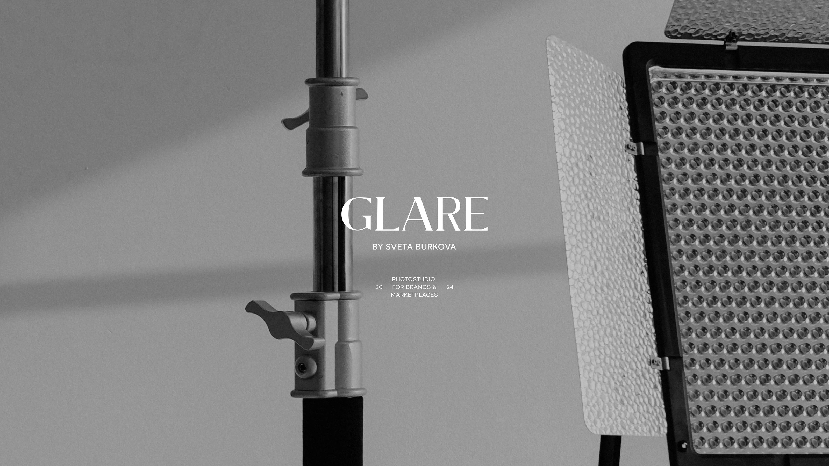 glare | логотип для фотостудии — Изображение №4 — Брендинг на Dprofile