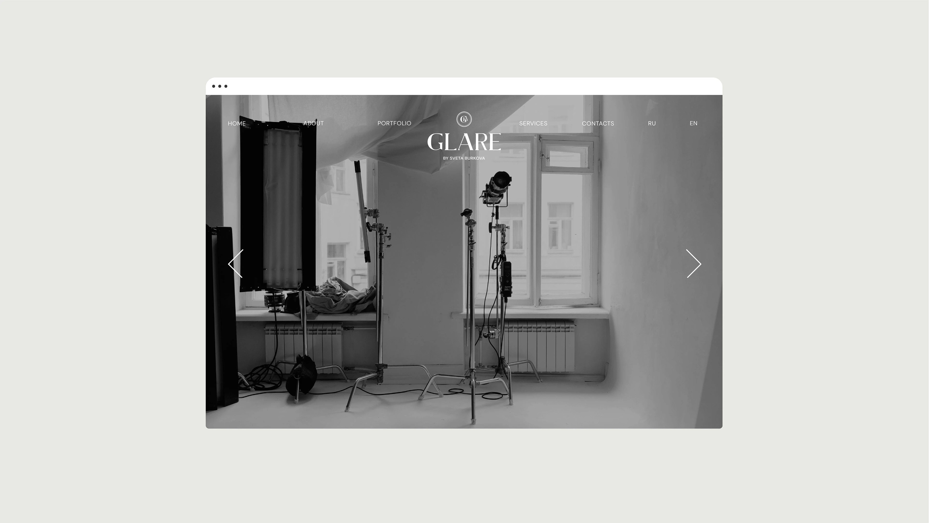 glare | логотип для фотостудии — Изображение №3 — Брендинг на Dprofile