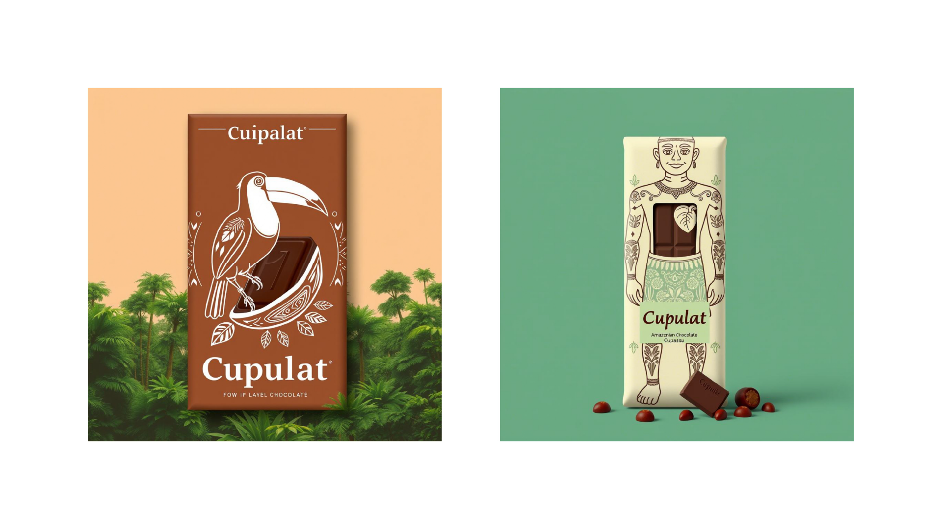 Дизайн логотипов для бренда шоколода "Cupulat" — Изображение №17 — Интерфейсы, Брендинг на Dprofile