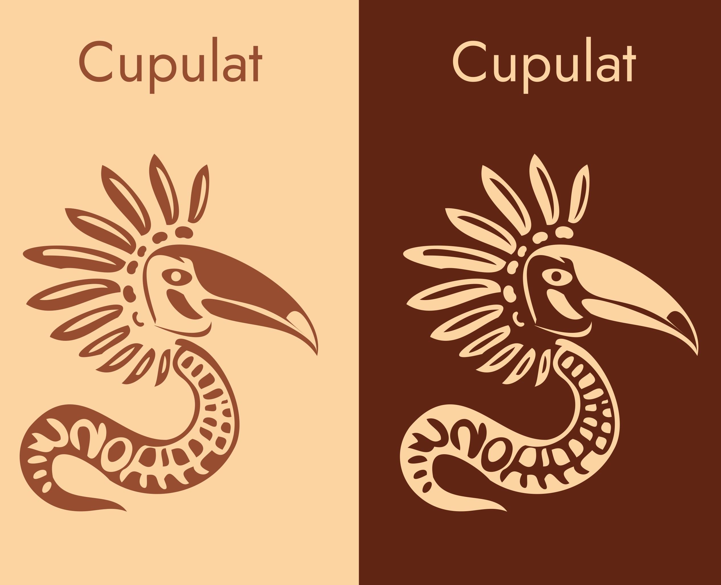Дизайн логотипов для бренда шоколода "Cupulat" — Интерфейсы, Брендинг на Dprofile