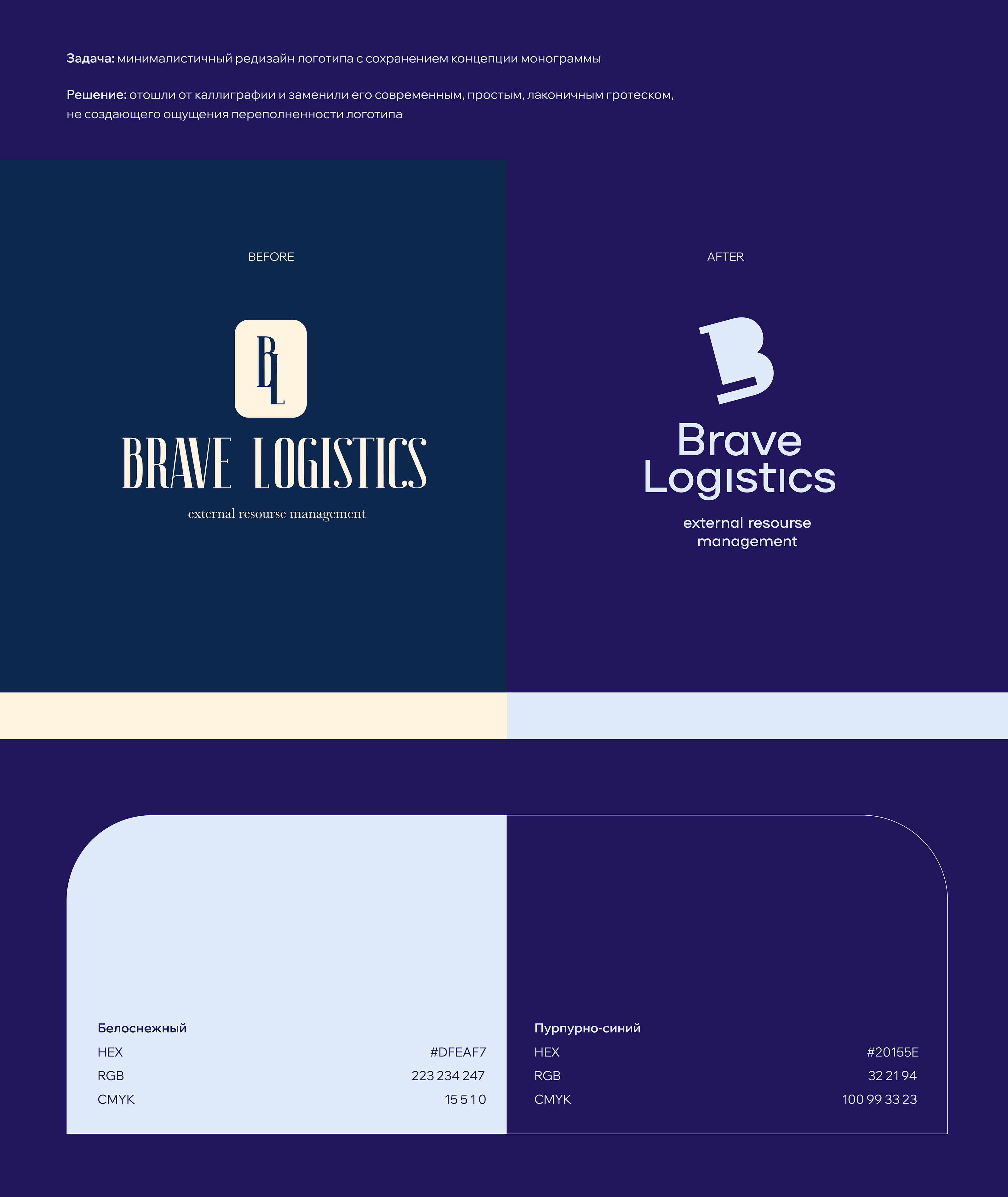 Brave Logistics — Изображение №4 — Брендинг, Графика на Dprofile