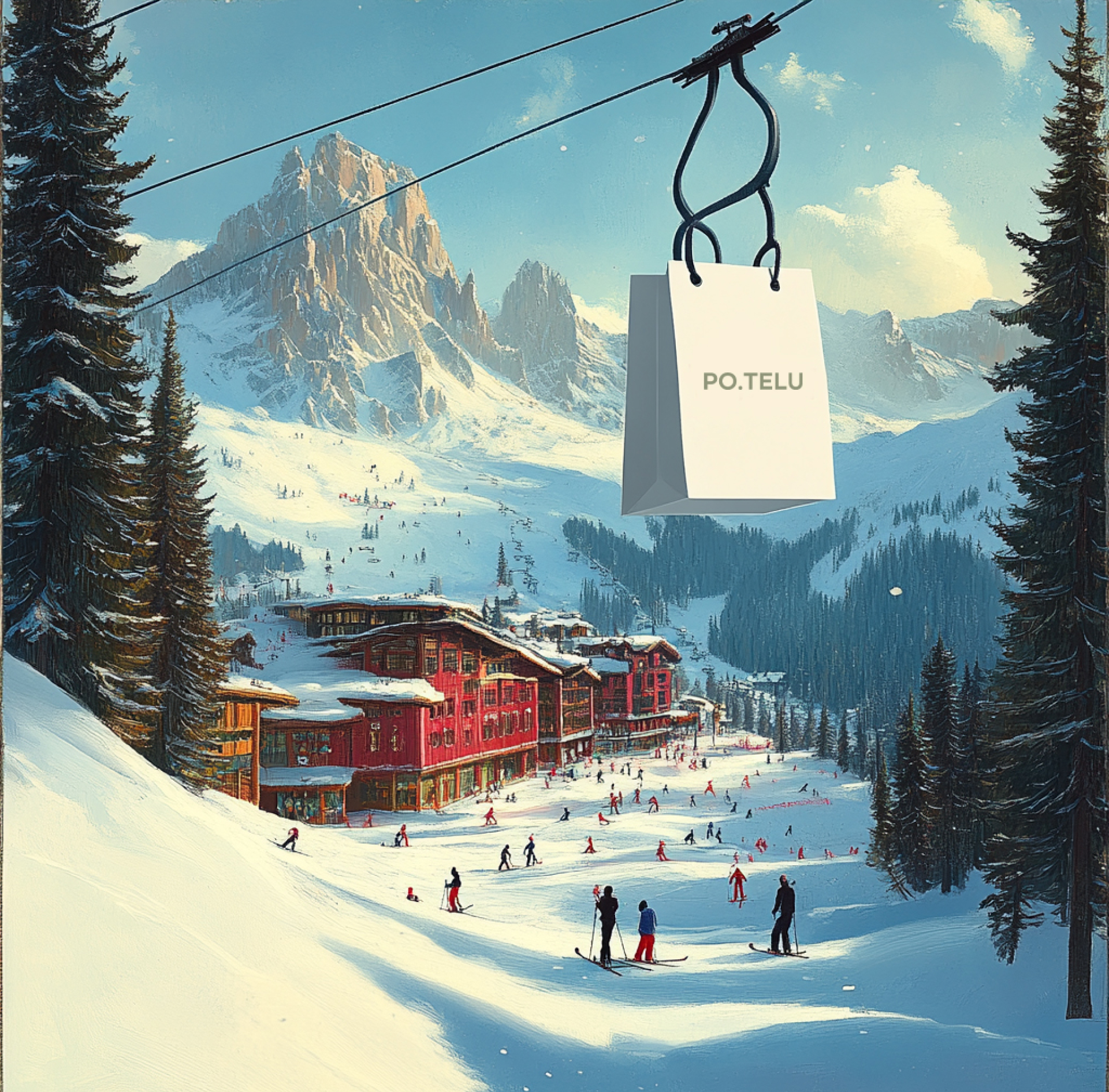 PO.TELU | AI — Изображение №1 — Интерфейсы, Брендинг на Dprofile