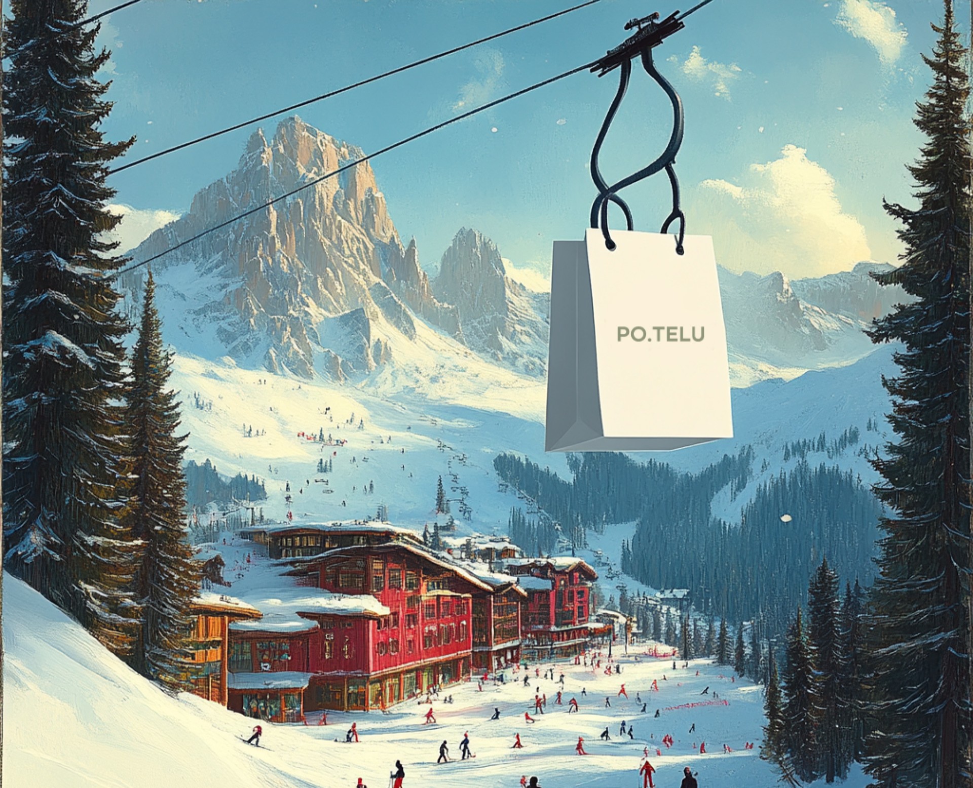 PO.TELU | AI — Интерфейсы, Брендинг на Dprofile