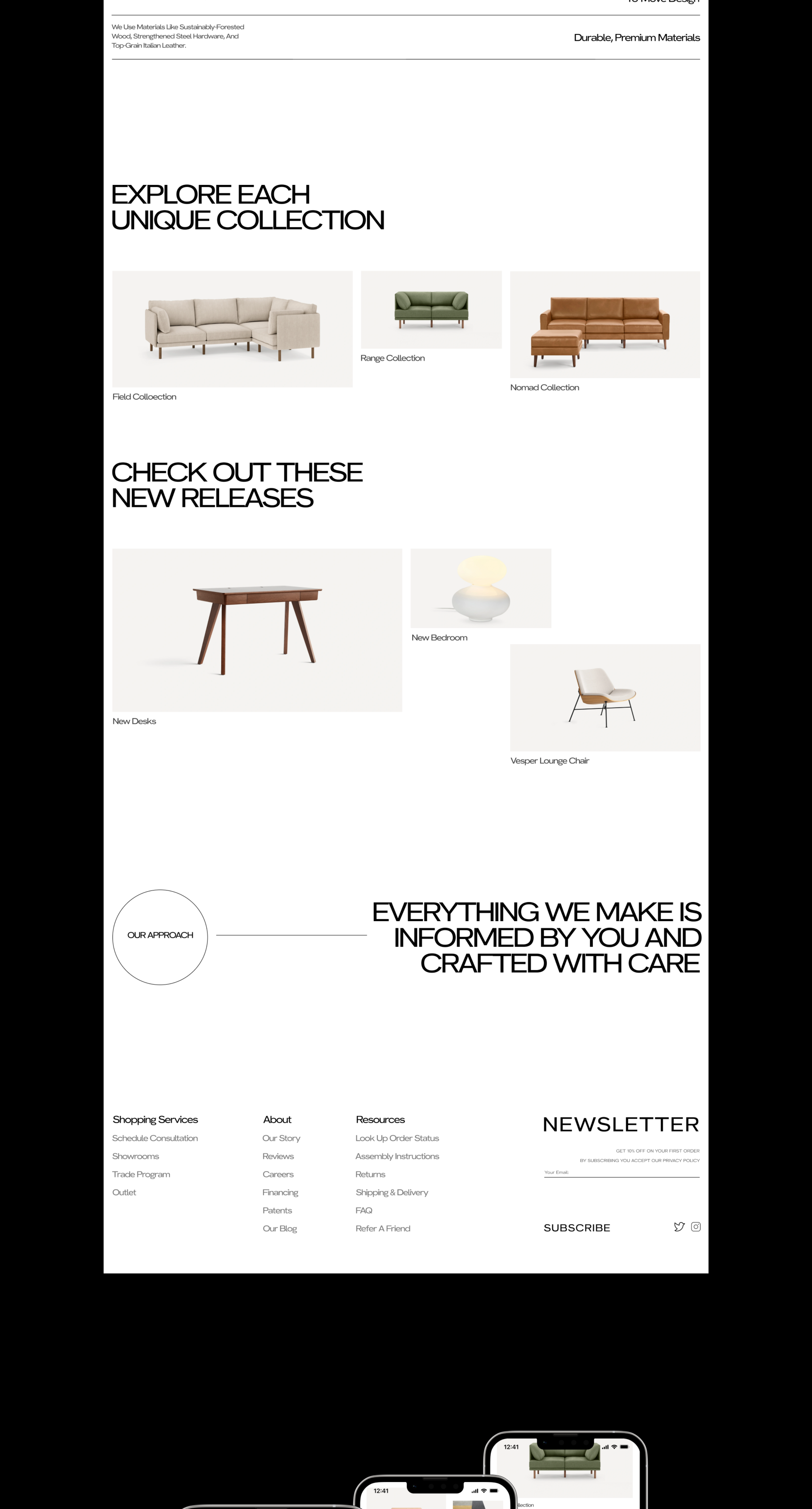 Redesign website | BURROW — Изображение №3 — Интерфейсы, Маркетинг на Dprofile