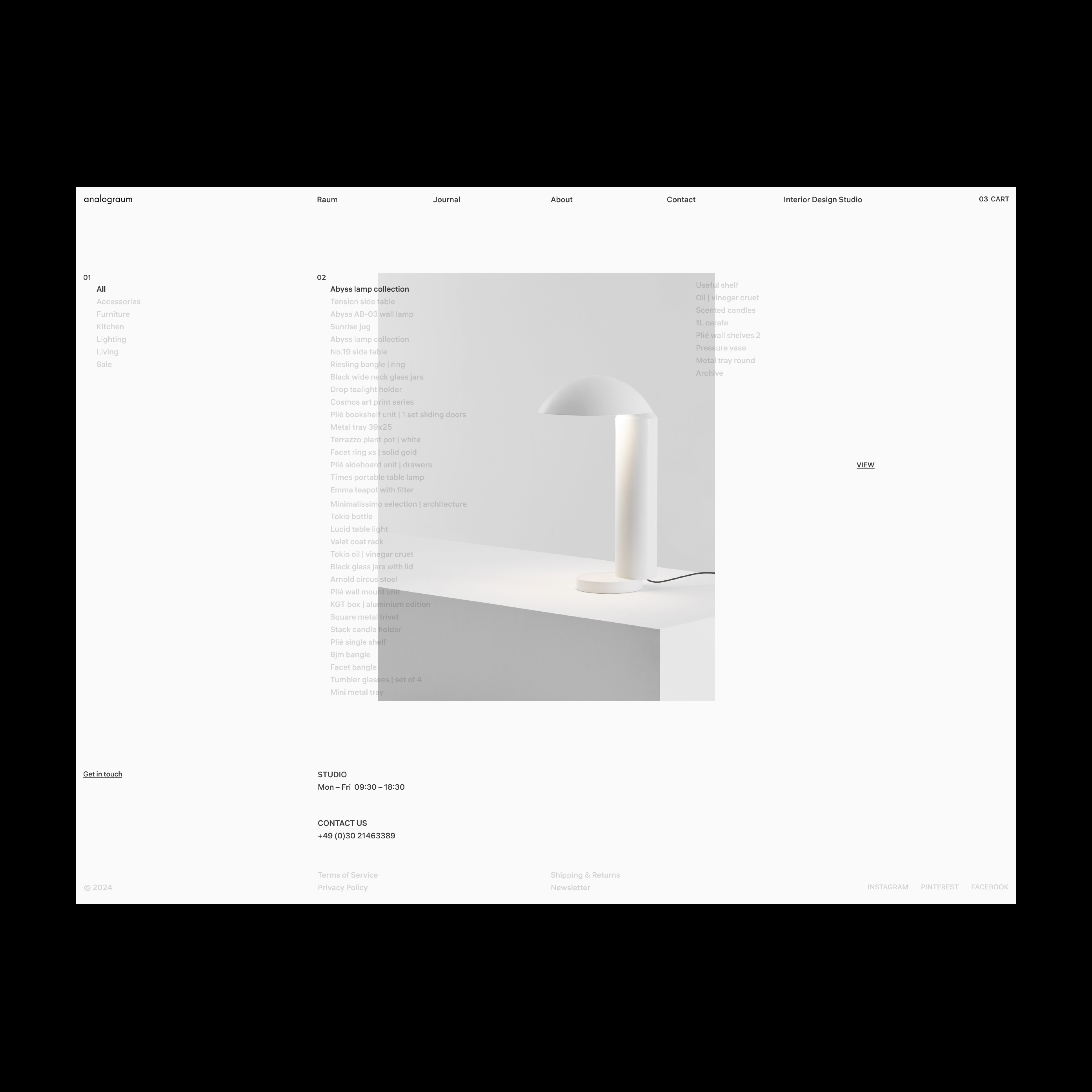 Analograum UI & identity — Изображение №1 — Интерфейсы, Брендинг на Dprofile