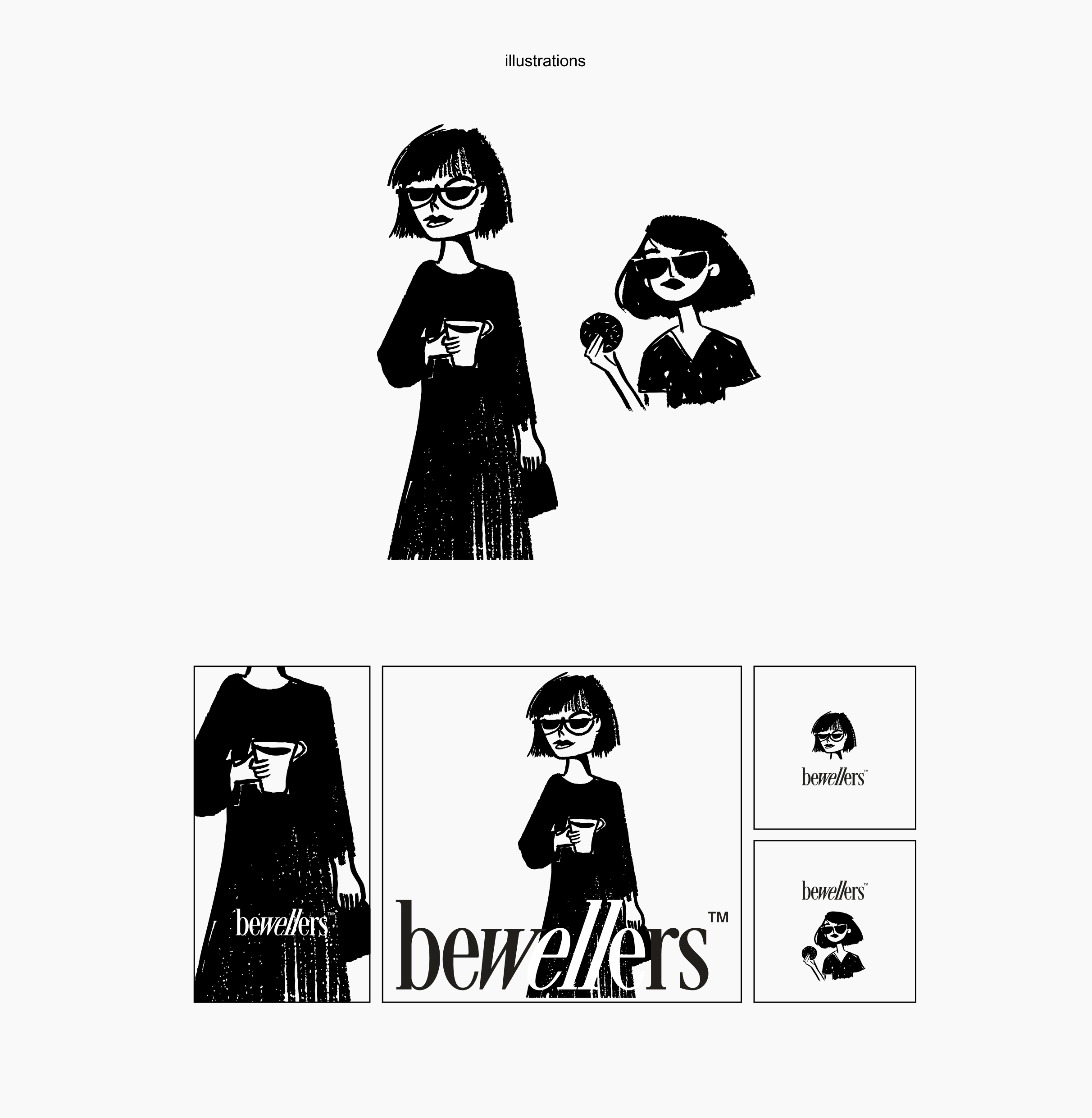BEWELLERS CAFE | BRANDING — Изображение №8 — Брендинг, Графика на Dprofile