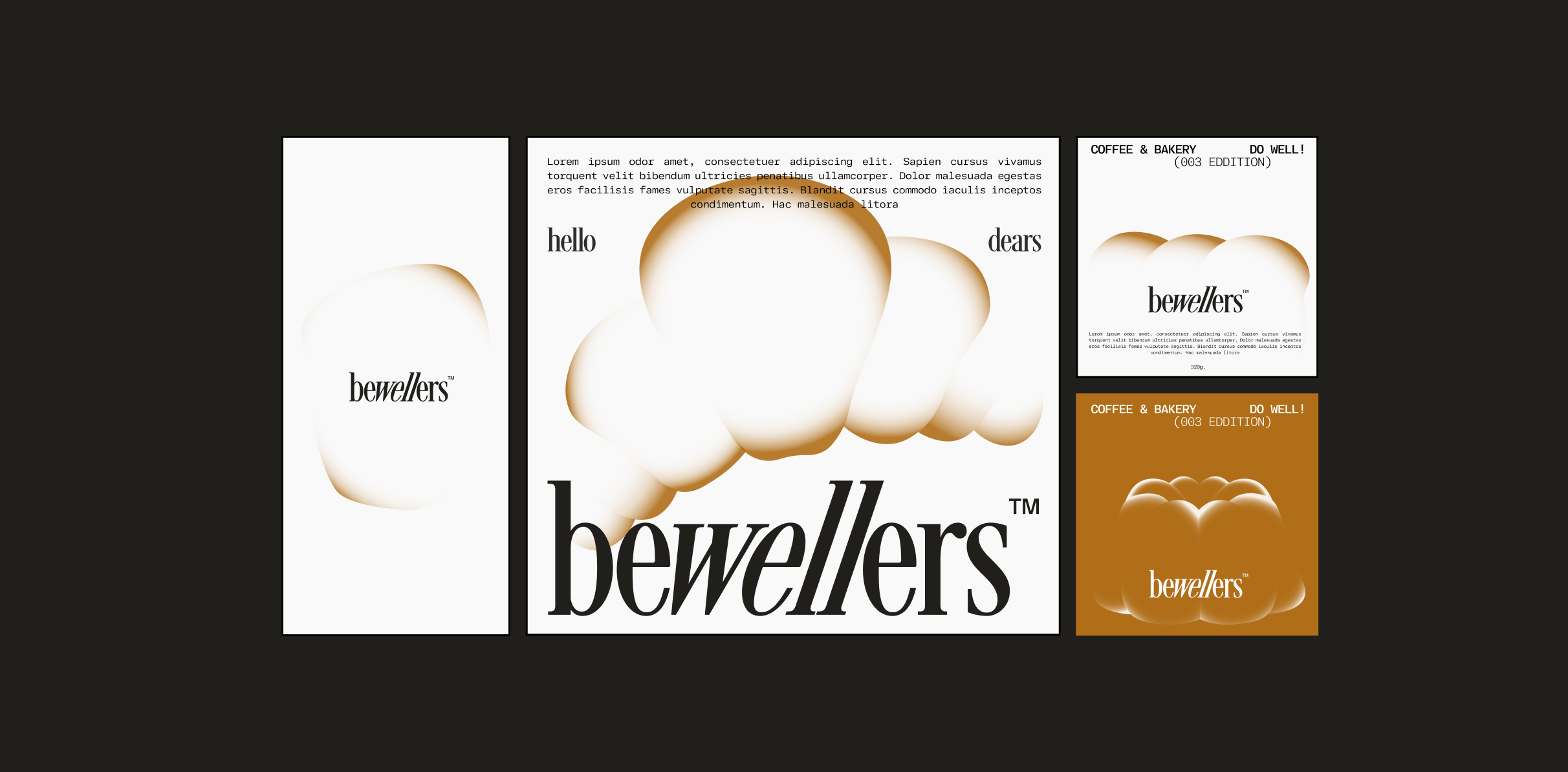 BEWELLERS CAFE | BRANDING — Изображение №7 — Брендинг, Графика на Dprofile