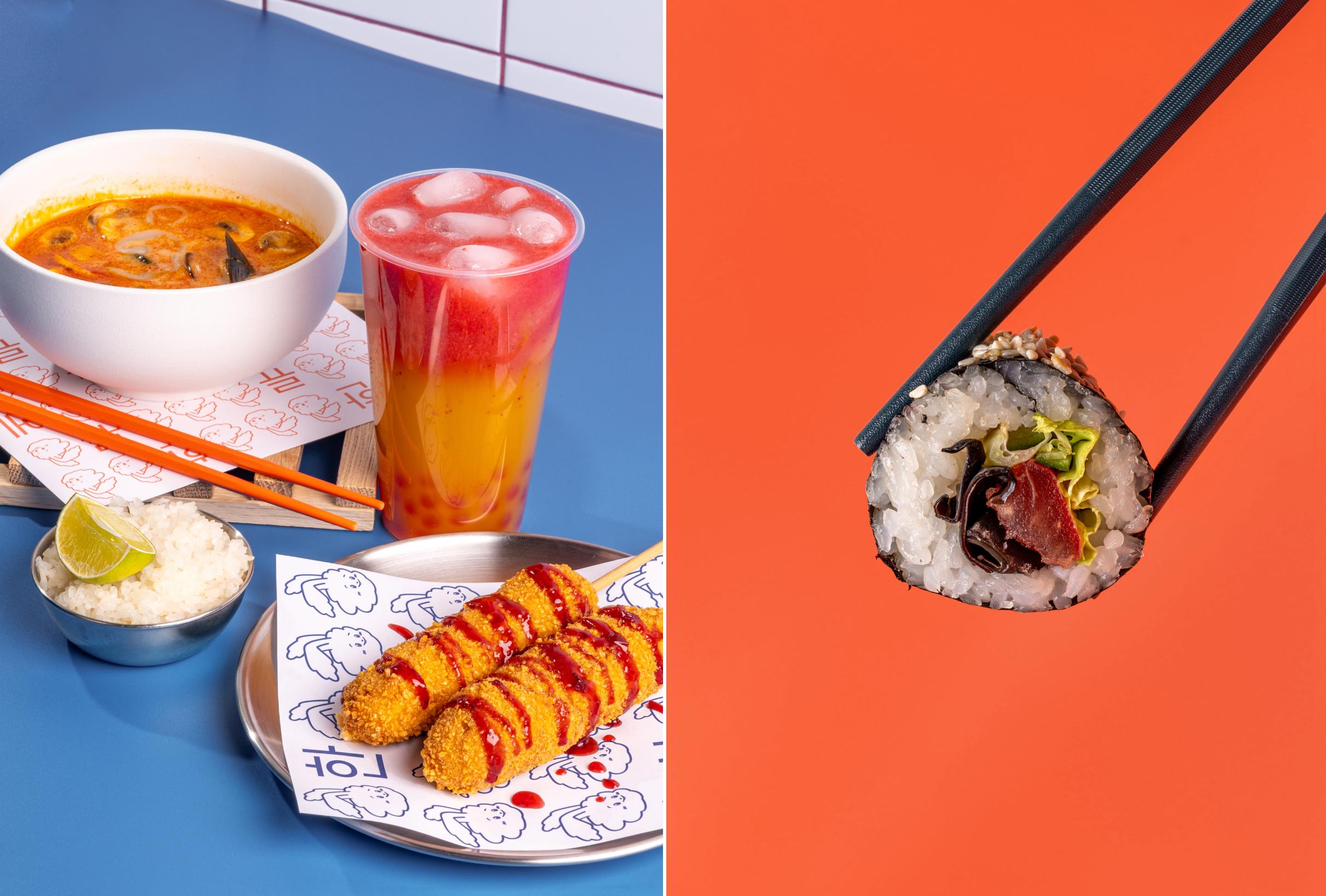 CHUGA KOREAN STREETFOOD | BRANDING — Изображение №3 — Брендинг, Иллюстрация на Dprofile