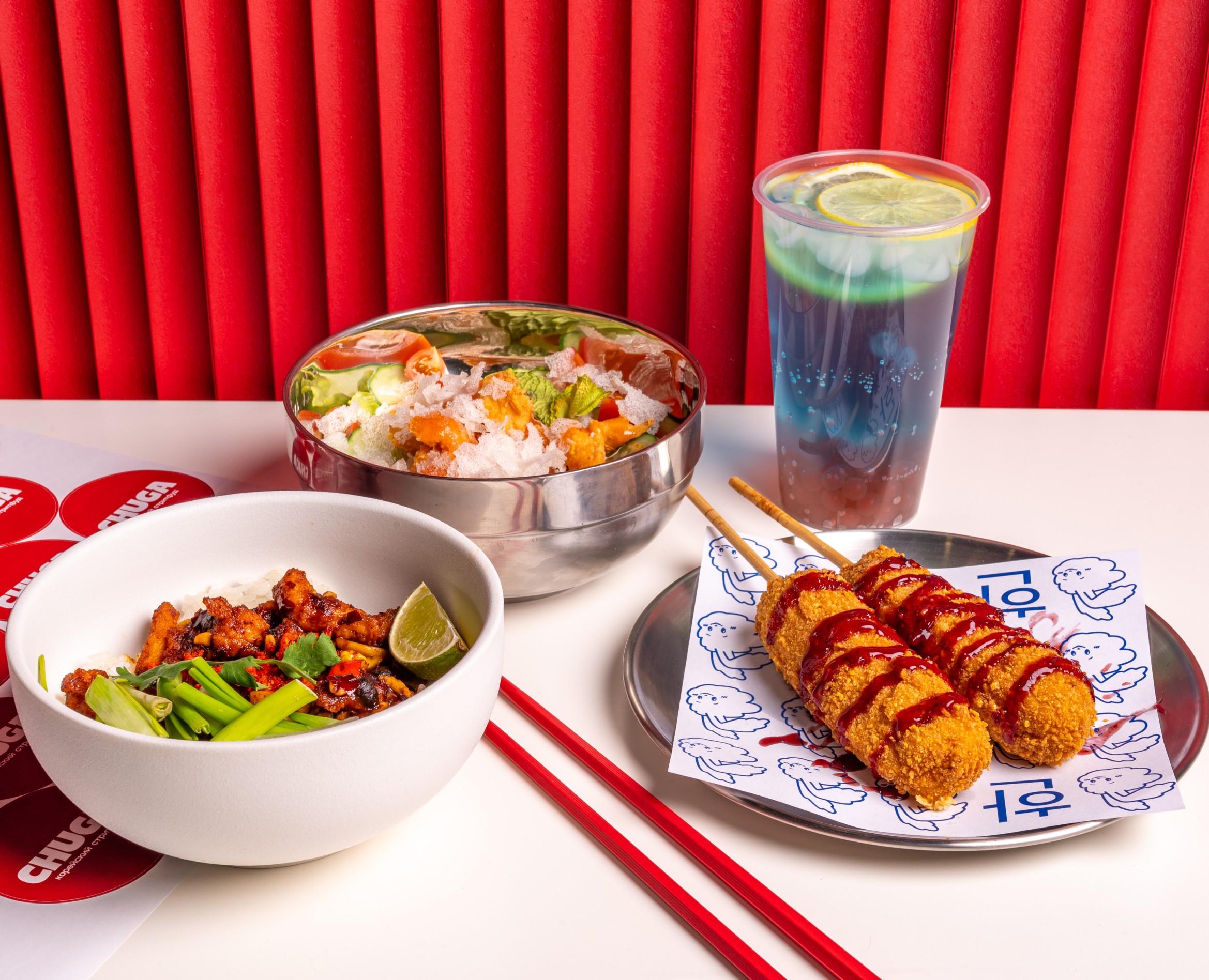 CHUGA KOREAN STREETFOOD | BRANDING на Dprofile