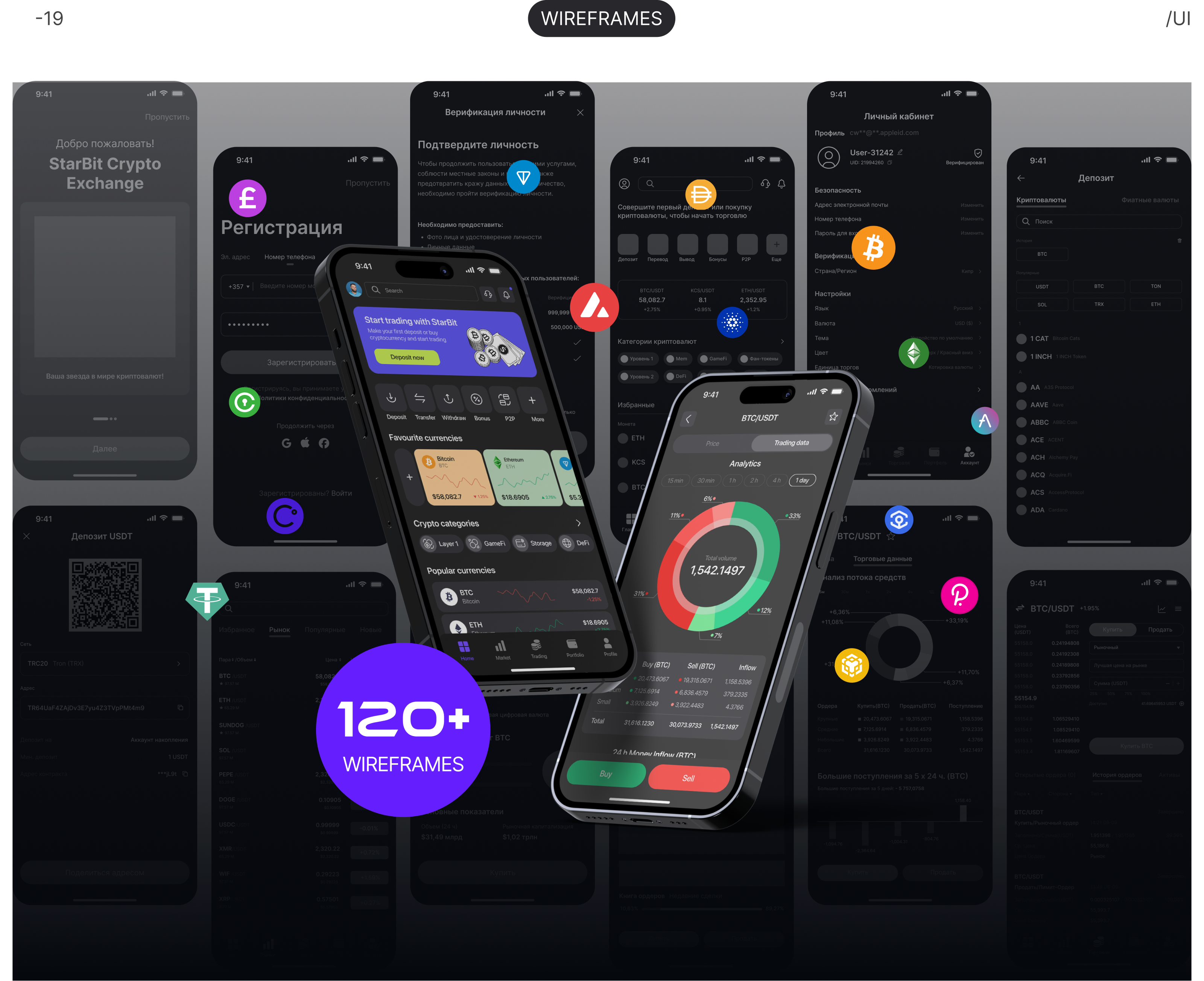 STARBIT Crypto Exchange | Mobile App — Изображение №9 — Интерфейсы на Dprofile