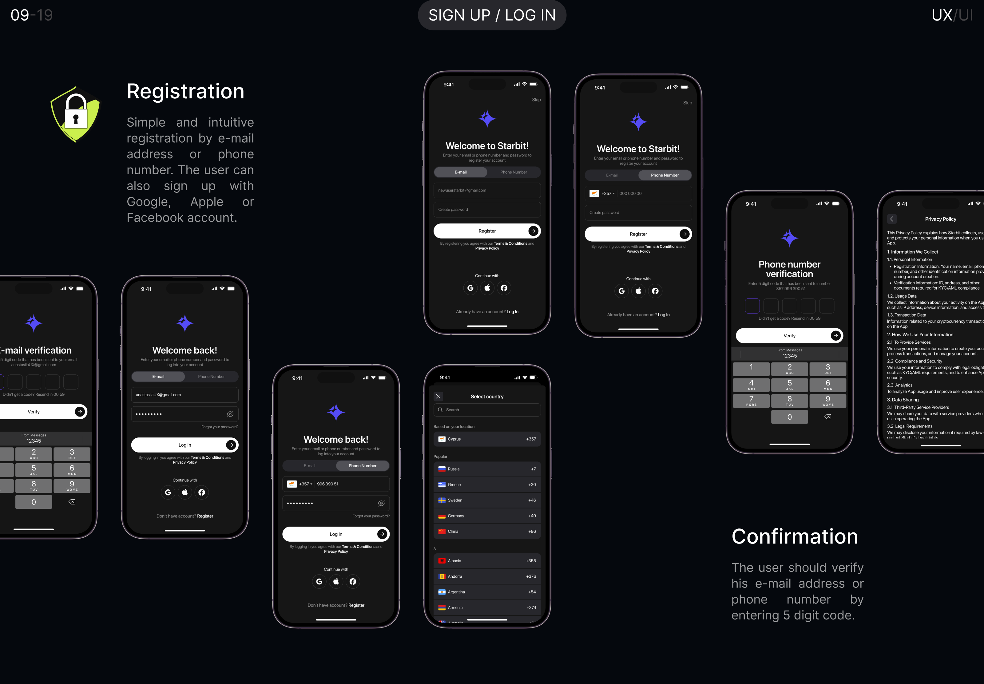 STARBIT Crypto Exchange | Mobile App — Изображение №11 — Интерфейсы на Dprofile