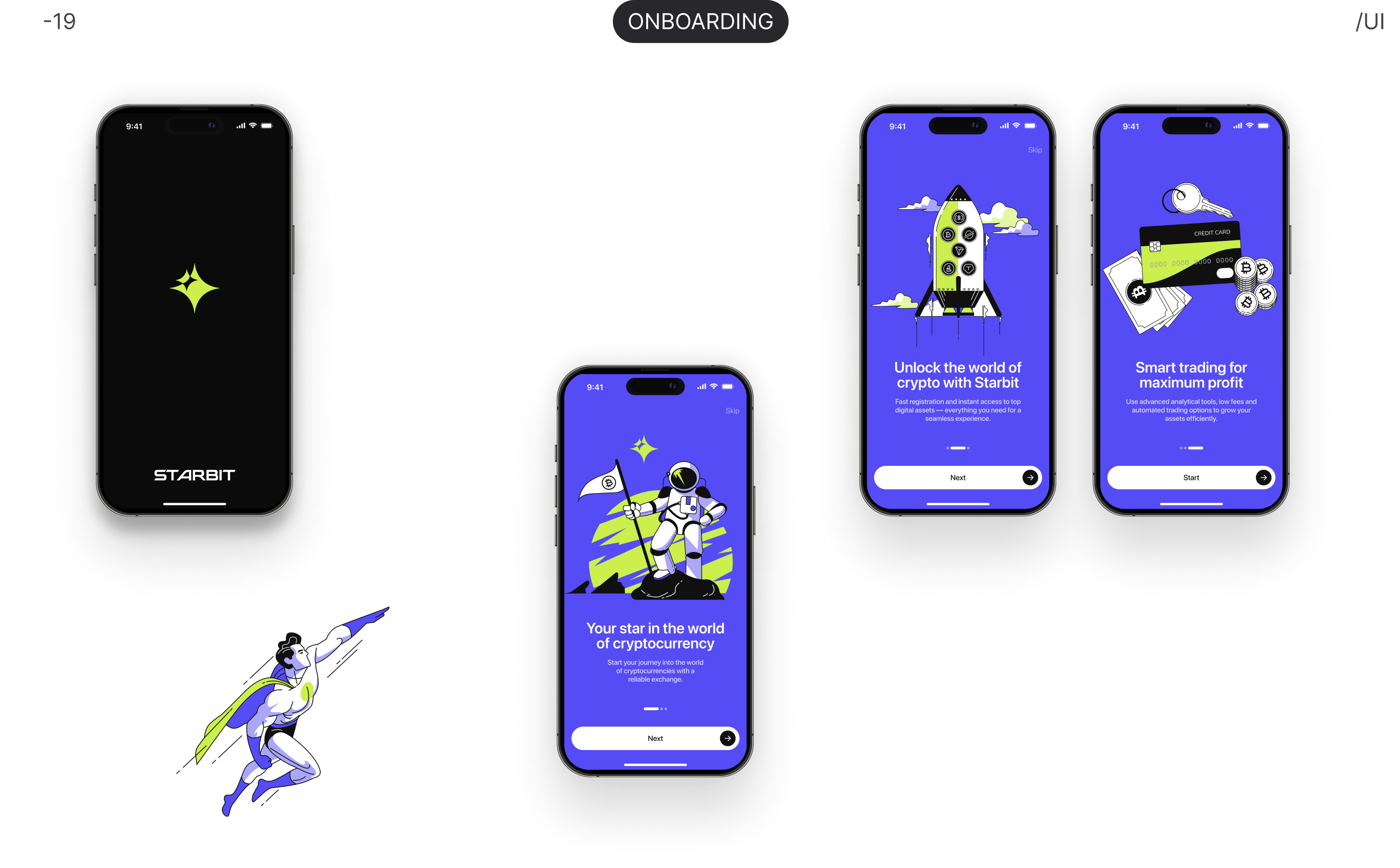 STARBIT Crypto Exchange | Mobile App — Изображение №5 — Интерфейсы на Dprofile