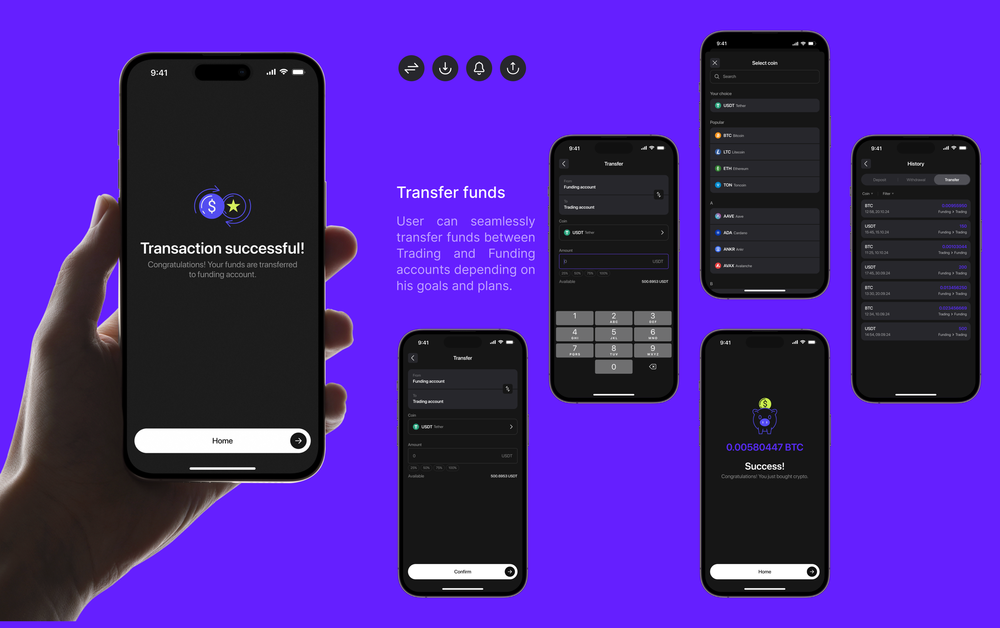 STARBIT Crypto Exchange | Mobile App — Изображение №25 — Интерфейсы на Dprofile