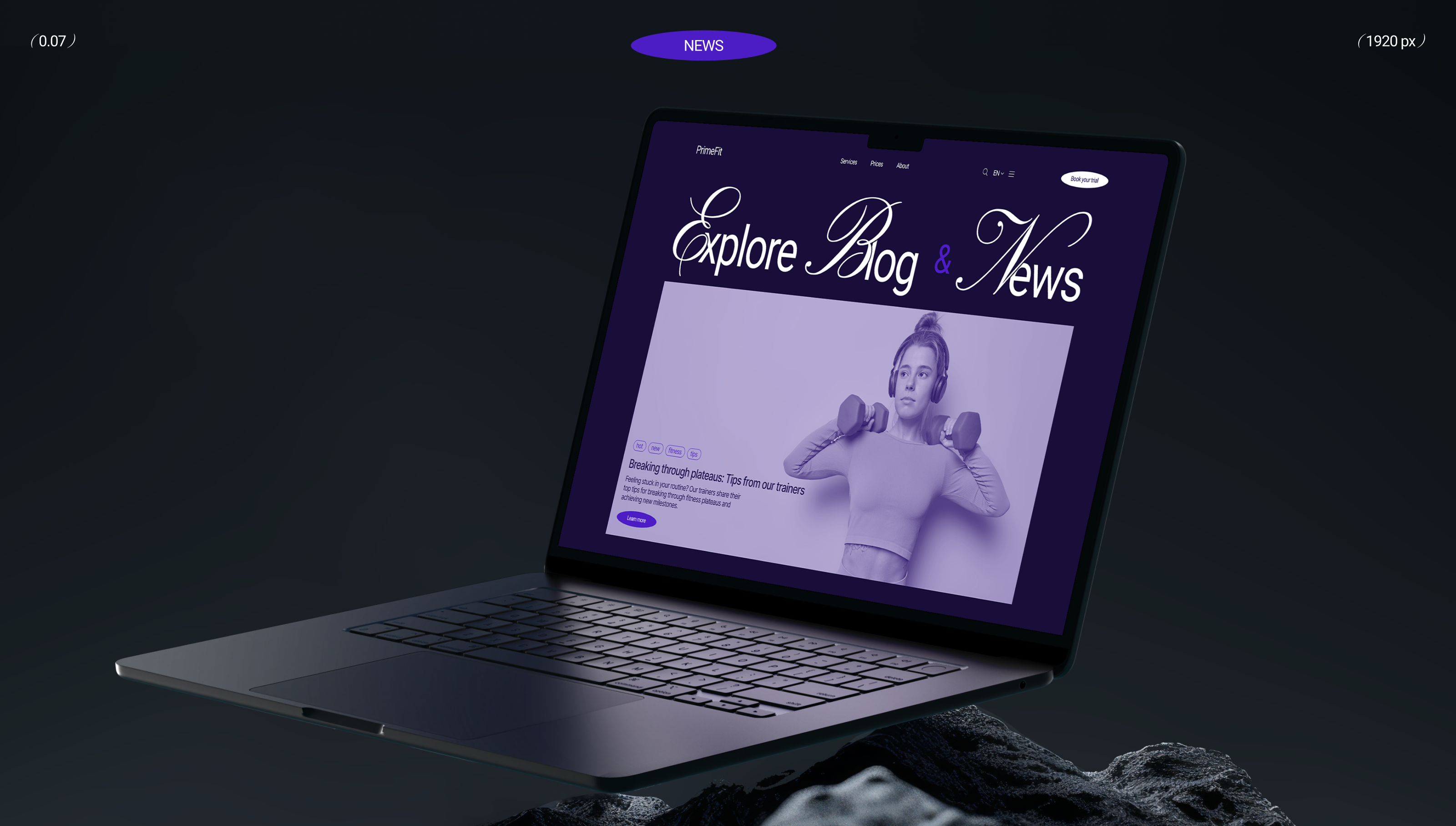 PrimeFit Club | Corporate Website — Изображение №10 — Интерфейсы на Dprofile