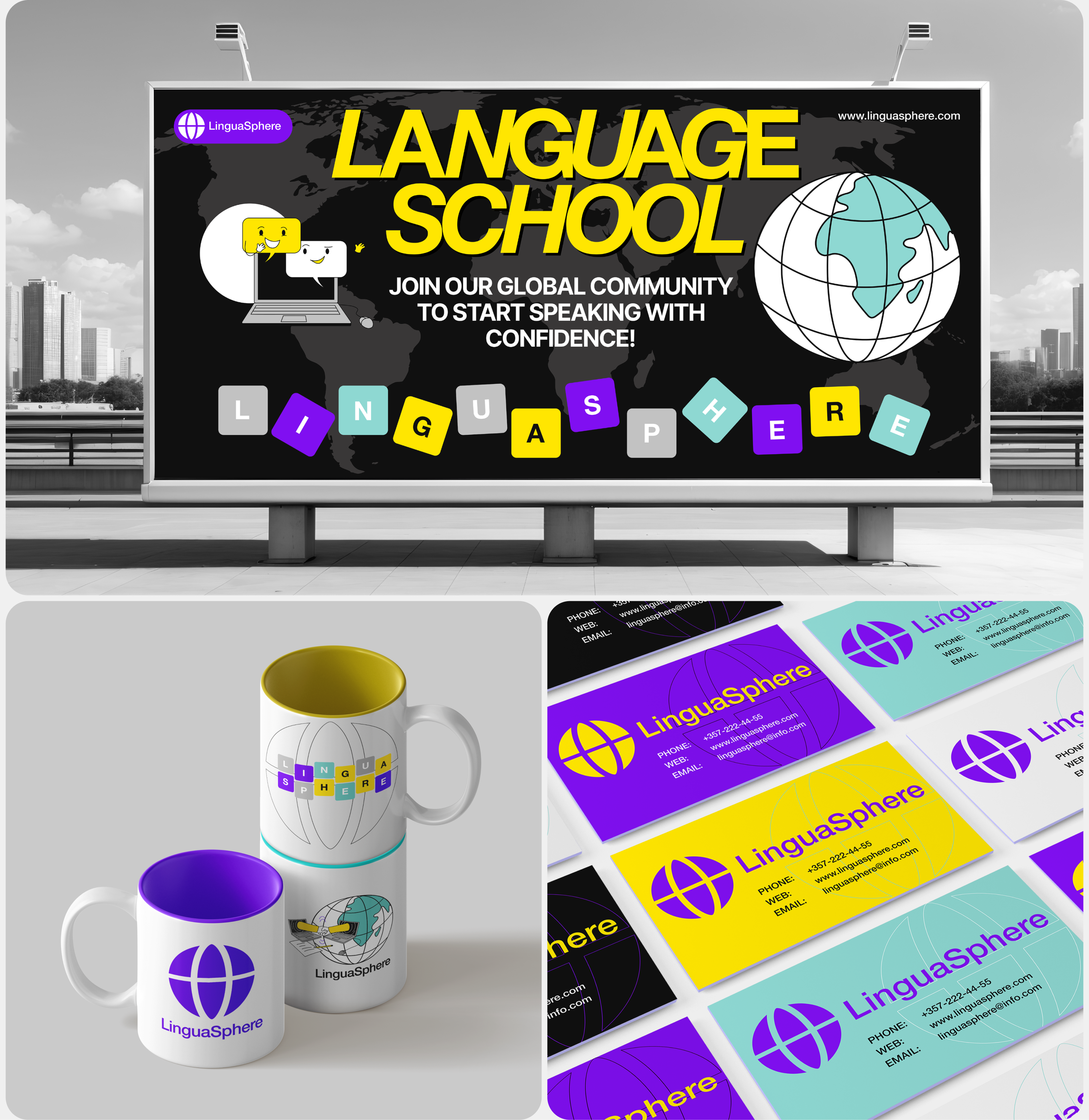 LinguaSphere | Корпоративный сайт — Изображение №4 — Интерфейсы на Dprofile