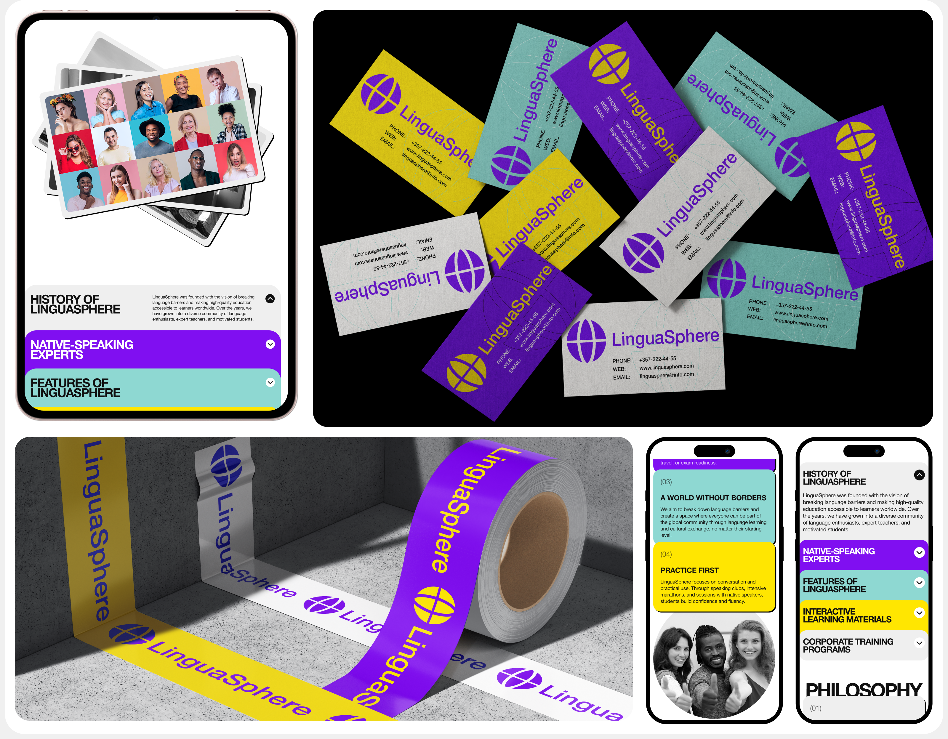 LinguaSphere | Корпоративный сайт — Изображение №12 — Интерфейсы на Dprofile