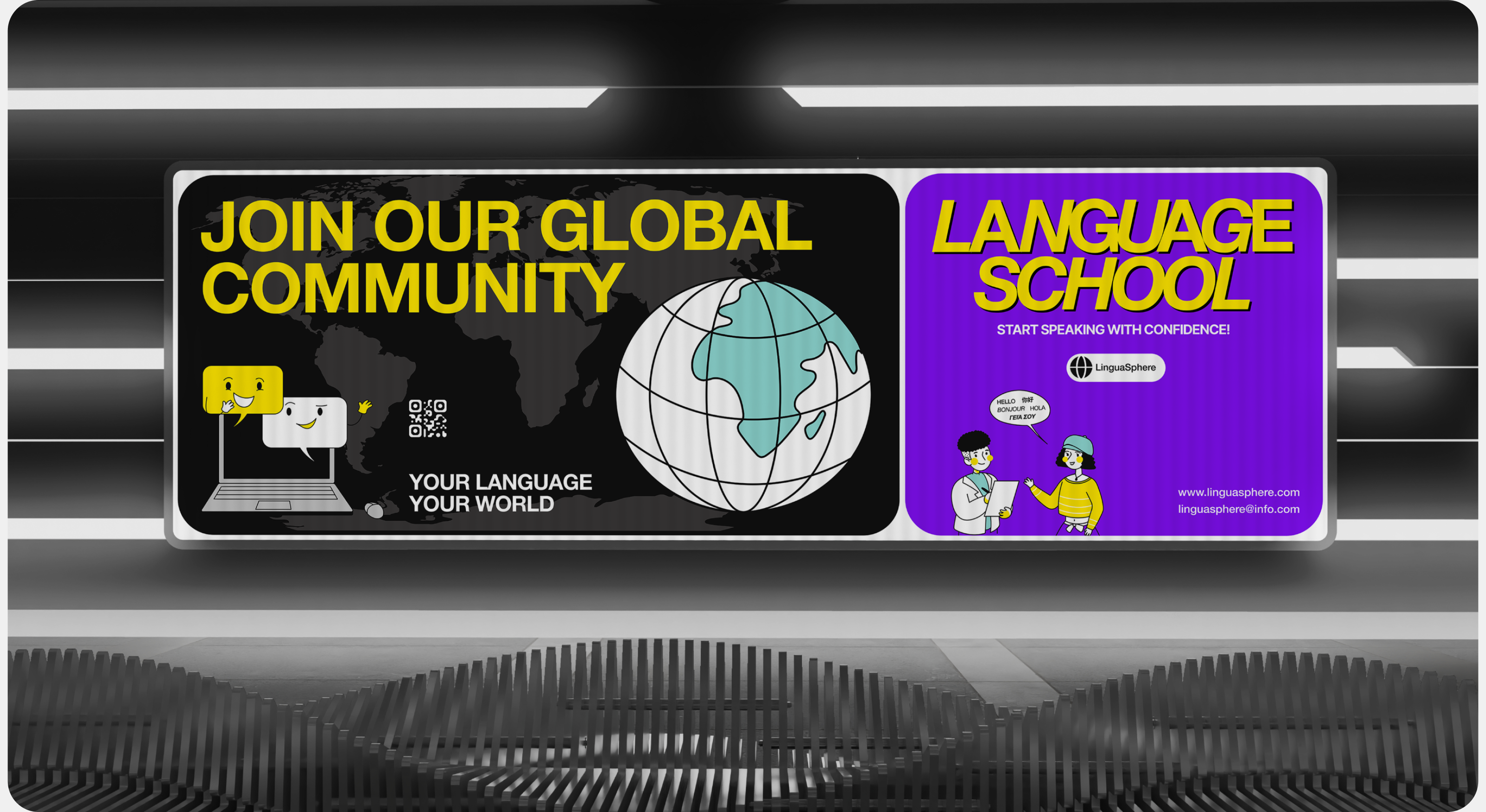 LinguaSphere | Корпоративный сайт — Изображение №6 — Интерфейсы на Dprofile