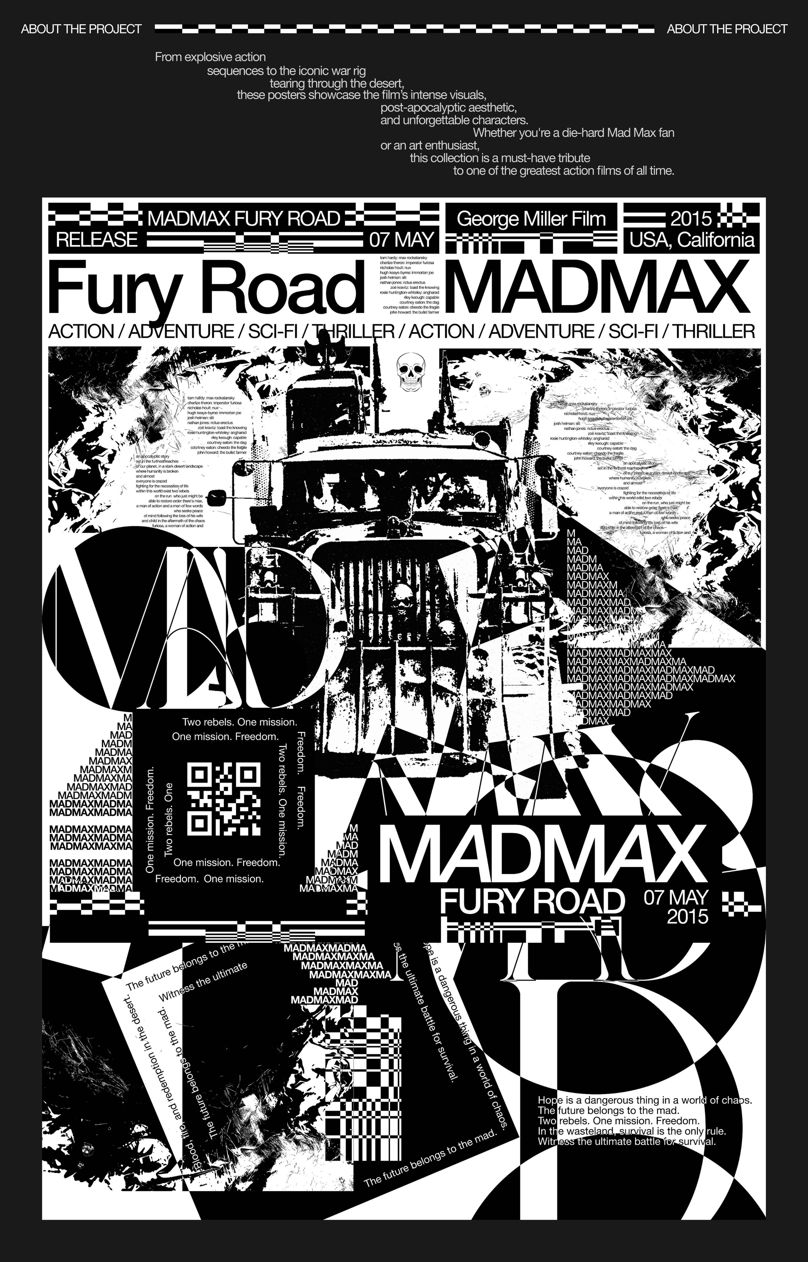 MAD MAX | Poster Collection — Изображение №4 — Графика на Dprofile