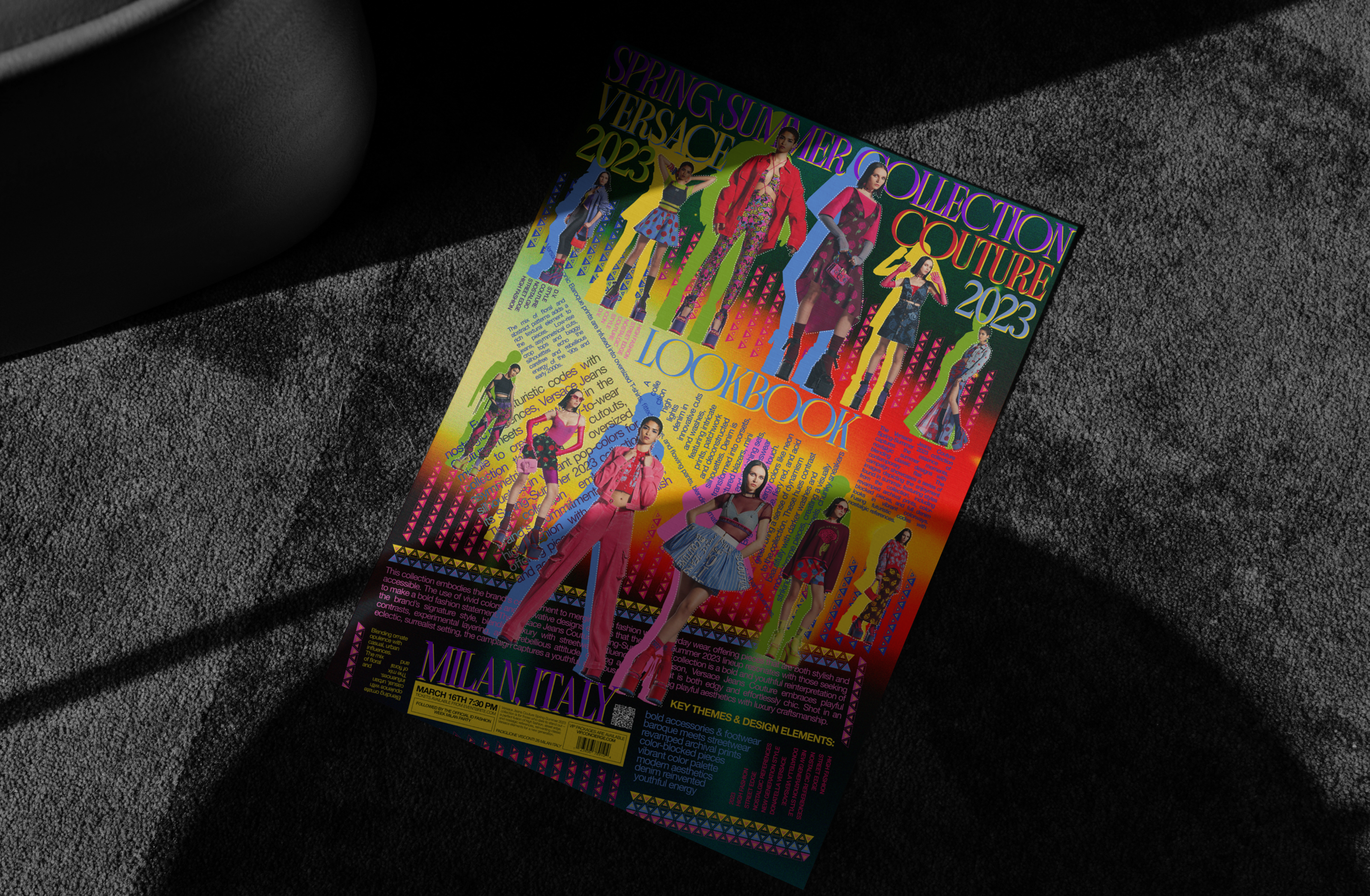 VERSACE | Fashion Poster Collection — Изображение №18 — Графика на Dprofile