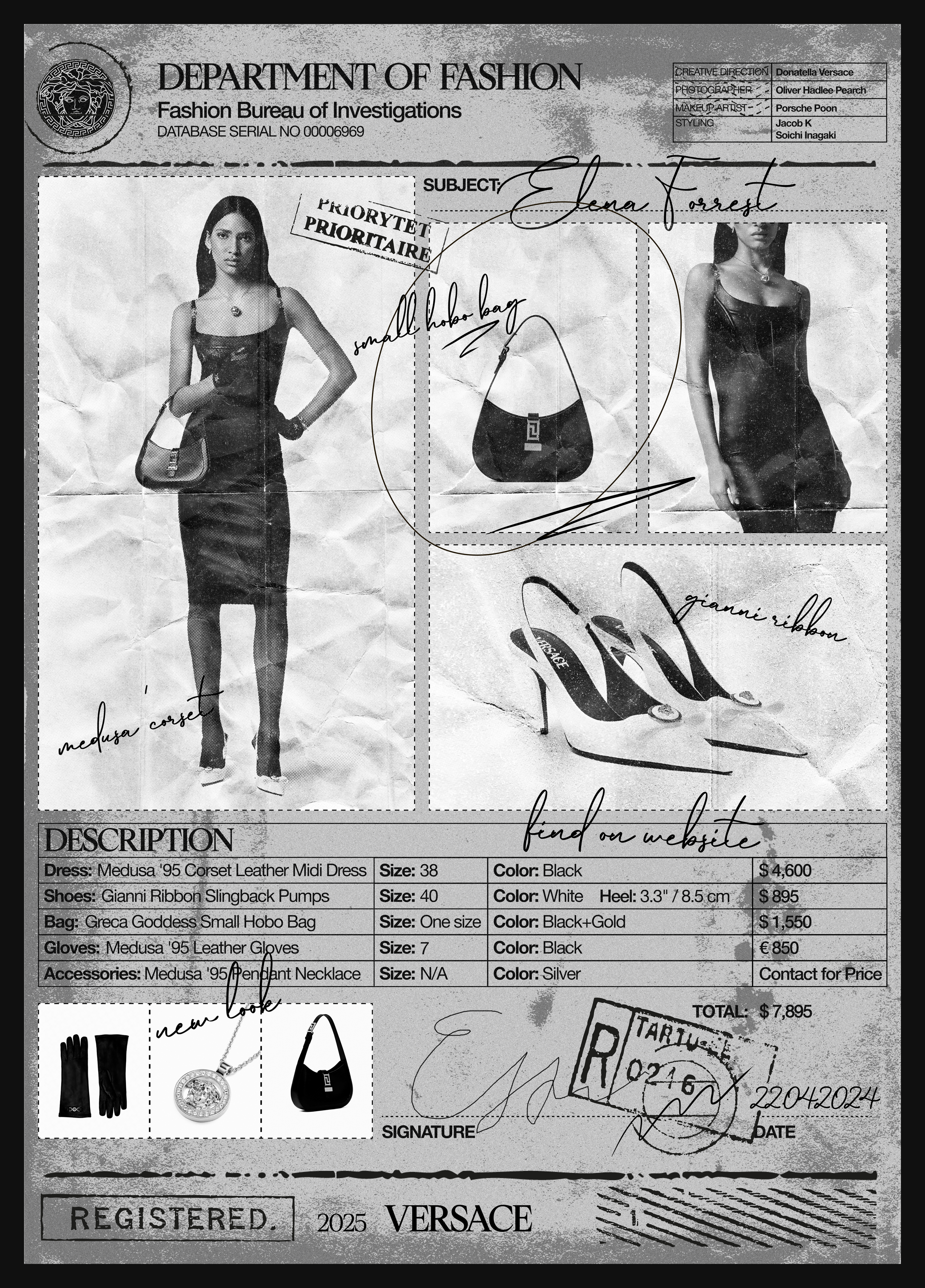 VERSACE | Fashion Poster Collection — Изображение №14 — Графика на Dprofile