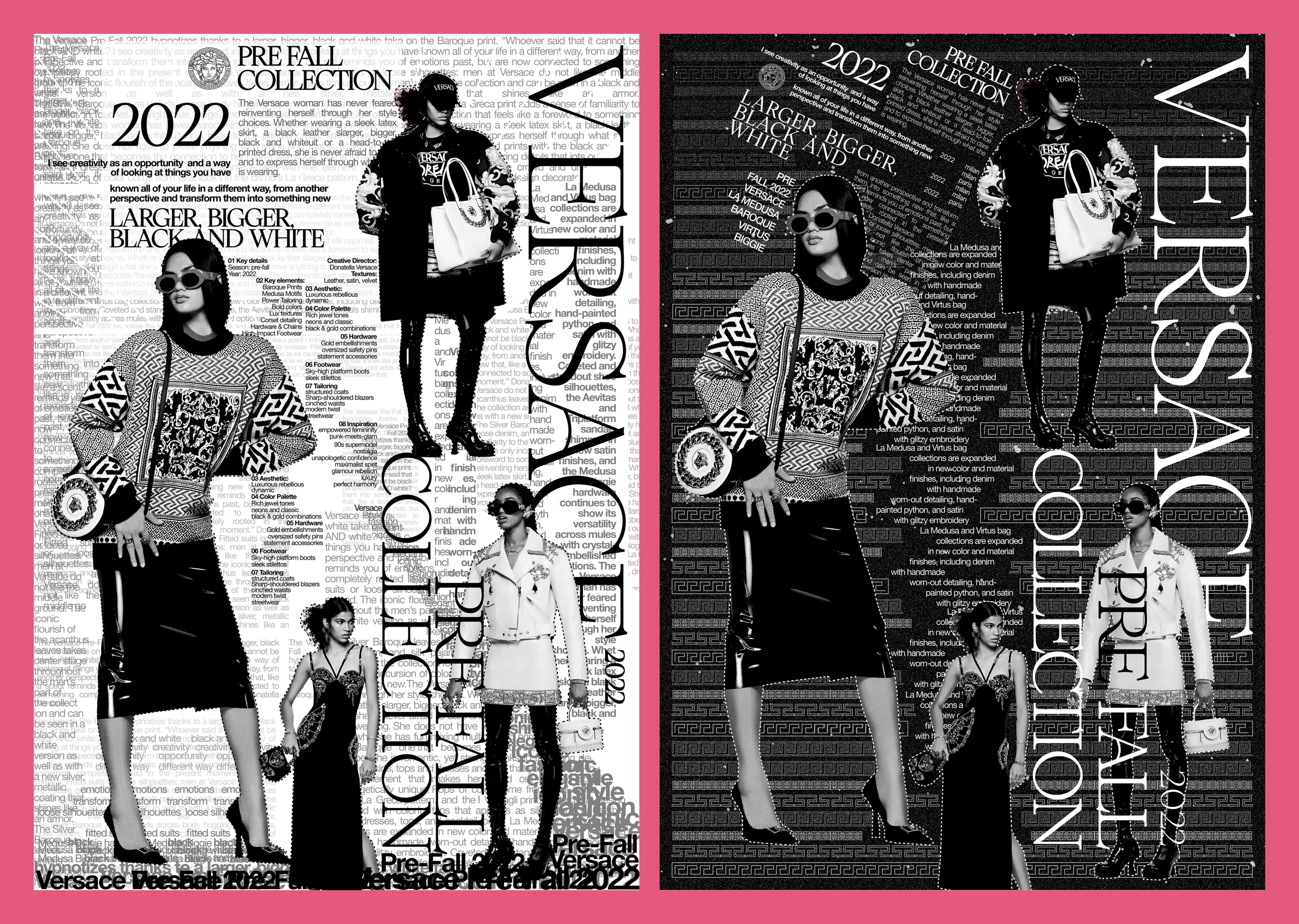 VERSACE | Fashion Poster Collection — Изображение №4 — Графика на Dprofile