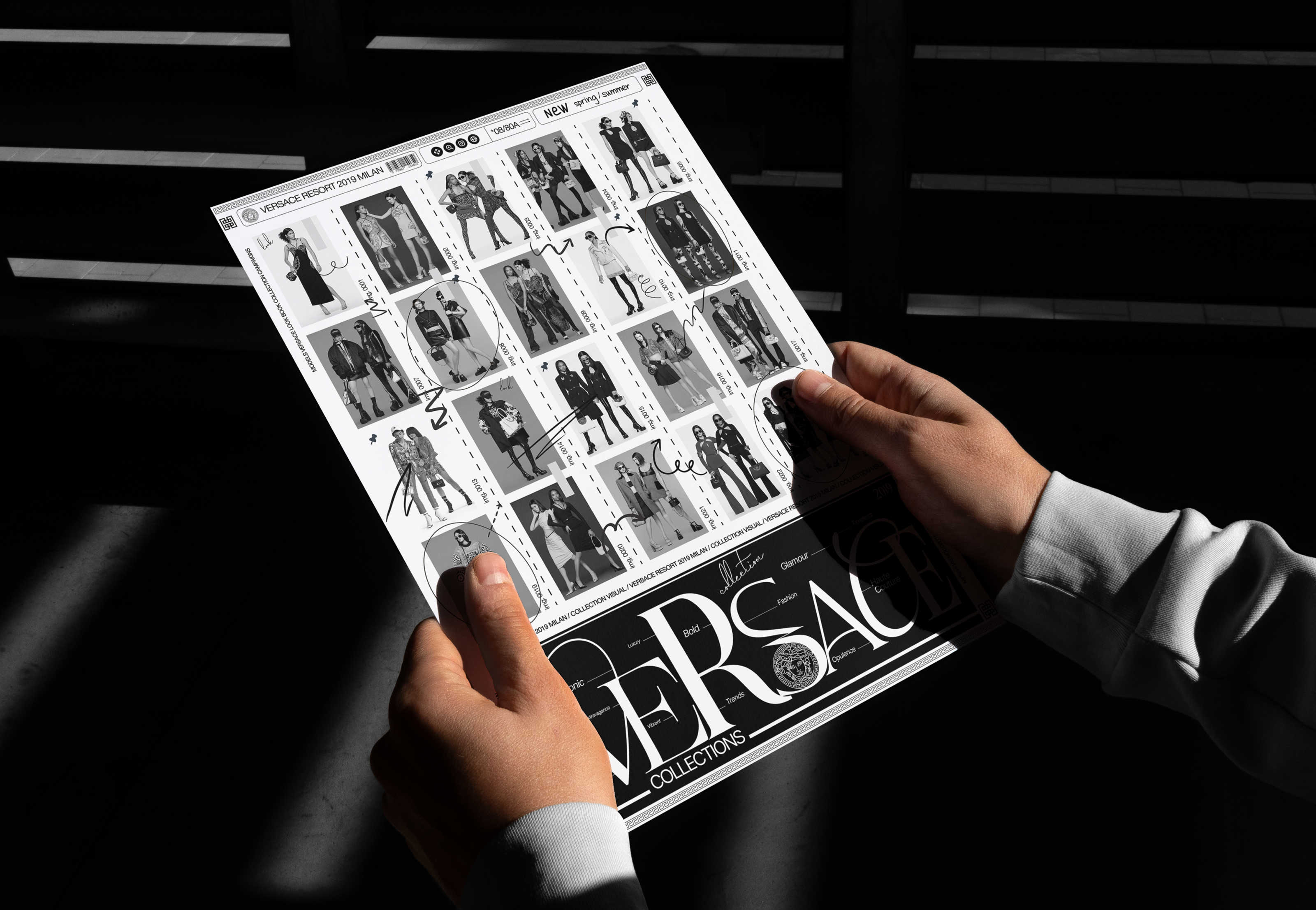 VERSACE | Fashion Poster Collection — Изображение №3 — Графика на Dprofile