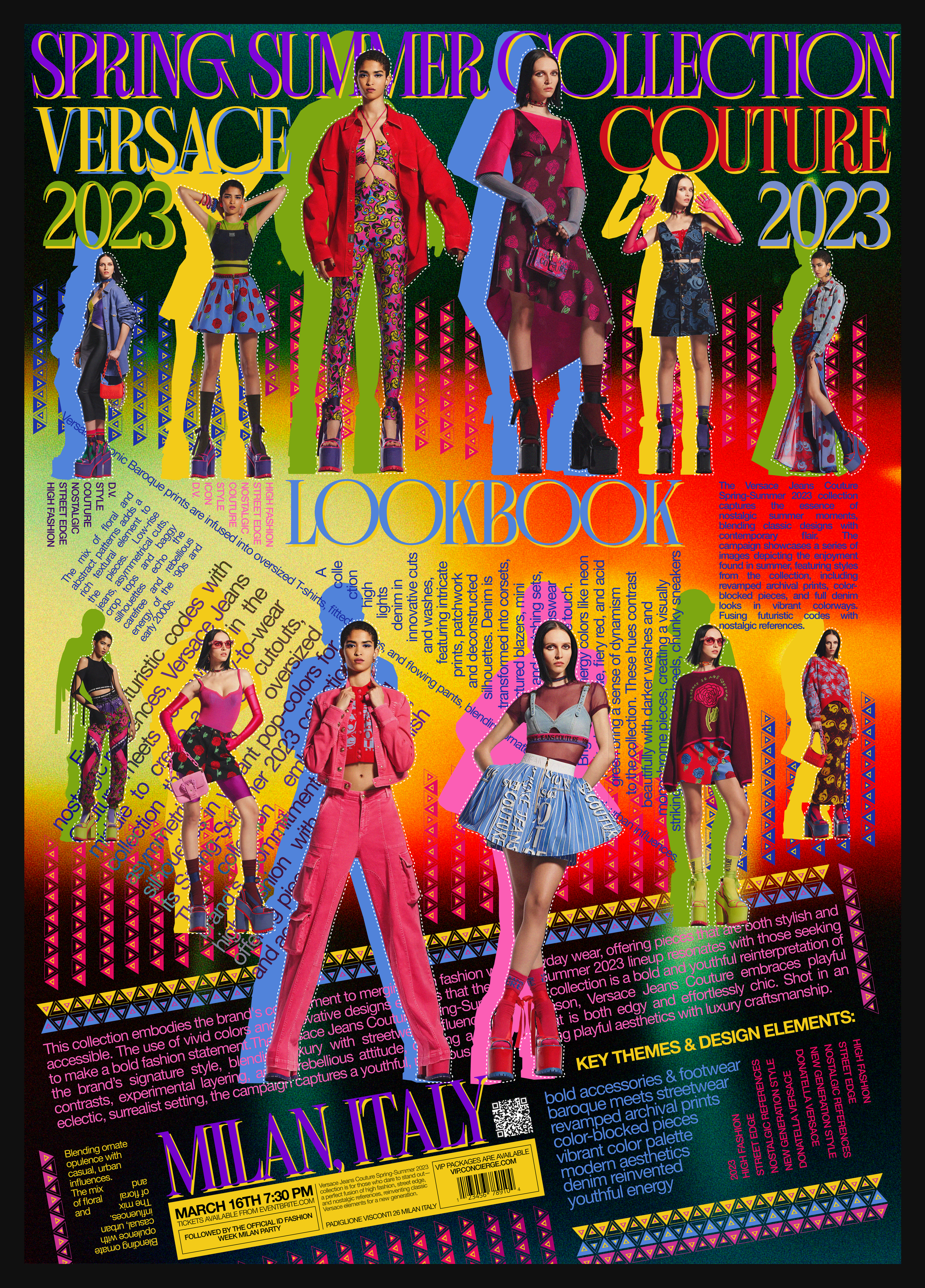 VERSACE | Fashion Poster Collection — Изображение №16 — Графика на Dprofile