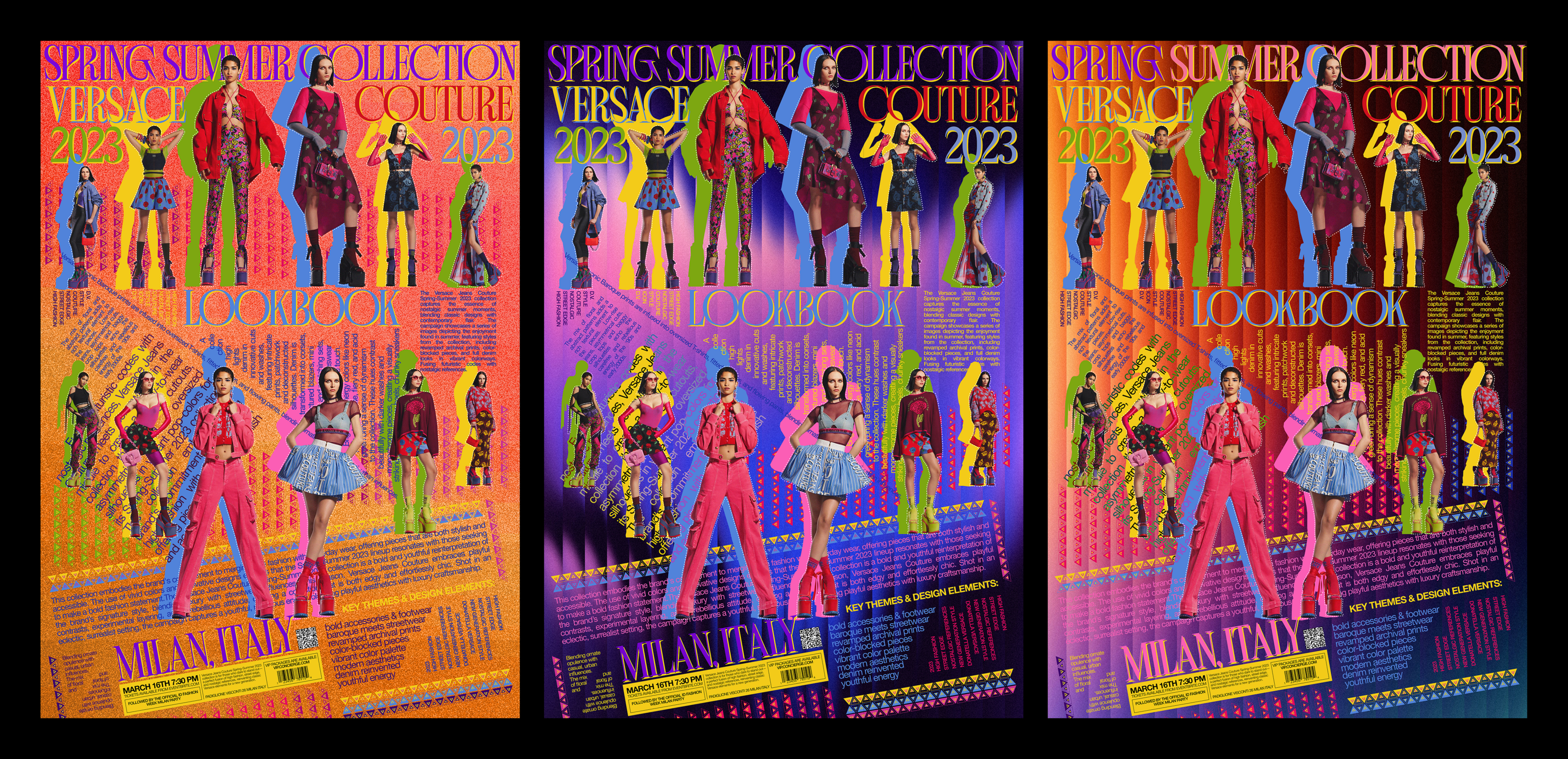 VERSACE | Fashion Poster Collection — Изображение №17 — Графика на Dprofile