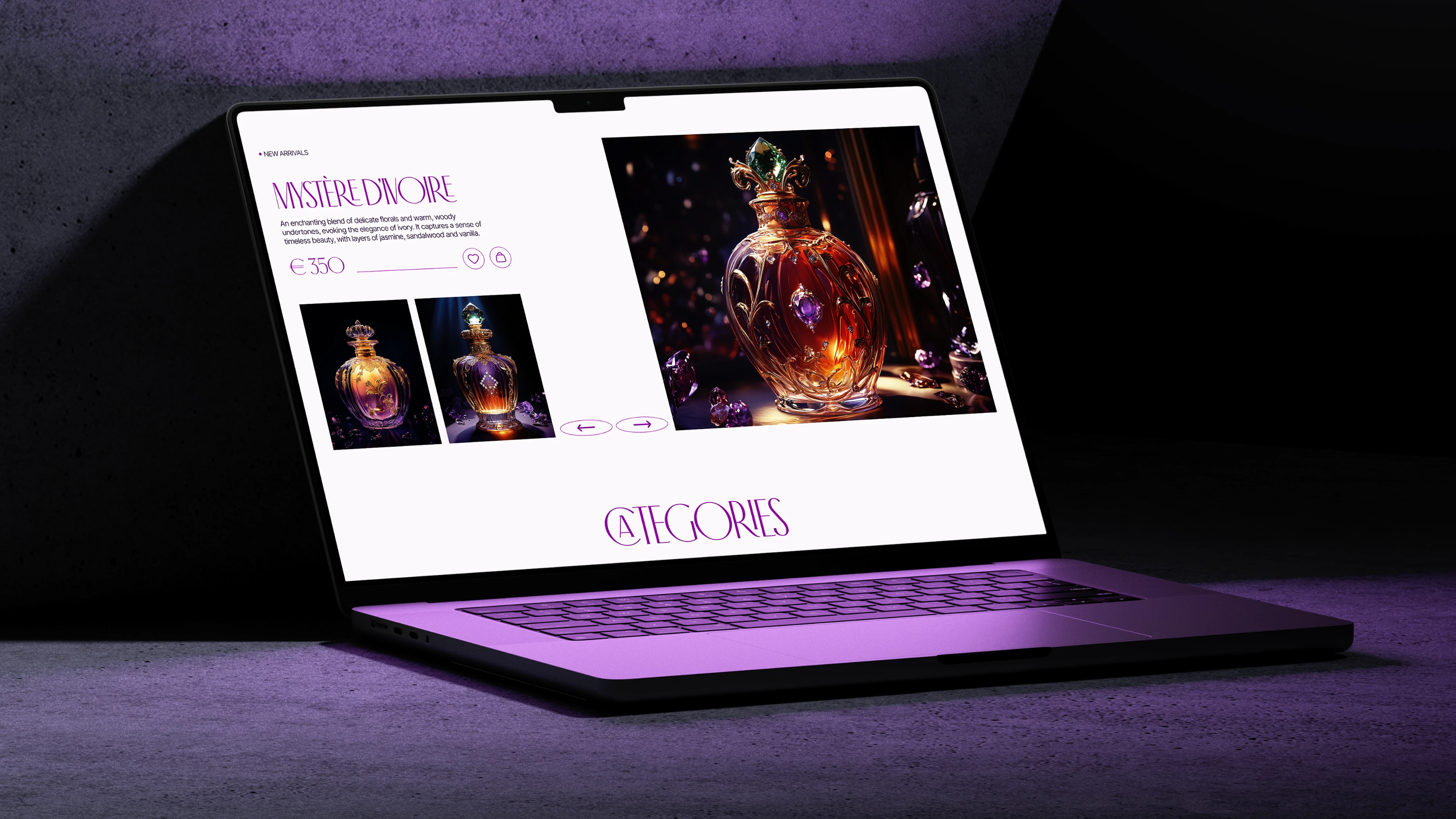 NOCTURNE | E-Commerce — Изображение №4 — Интерфейсы на Dprofile