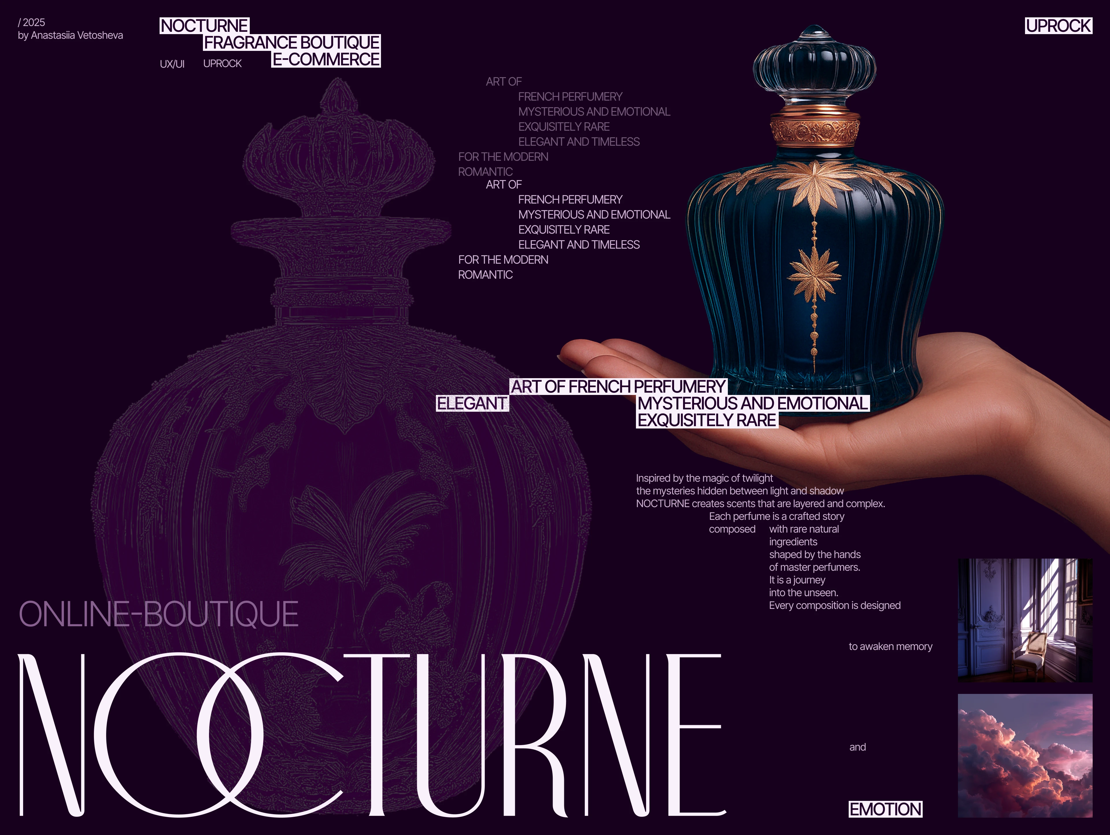 NOCTURNE | E-Commerce — Изображение №1 — Интерфейсы на Dprofile