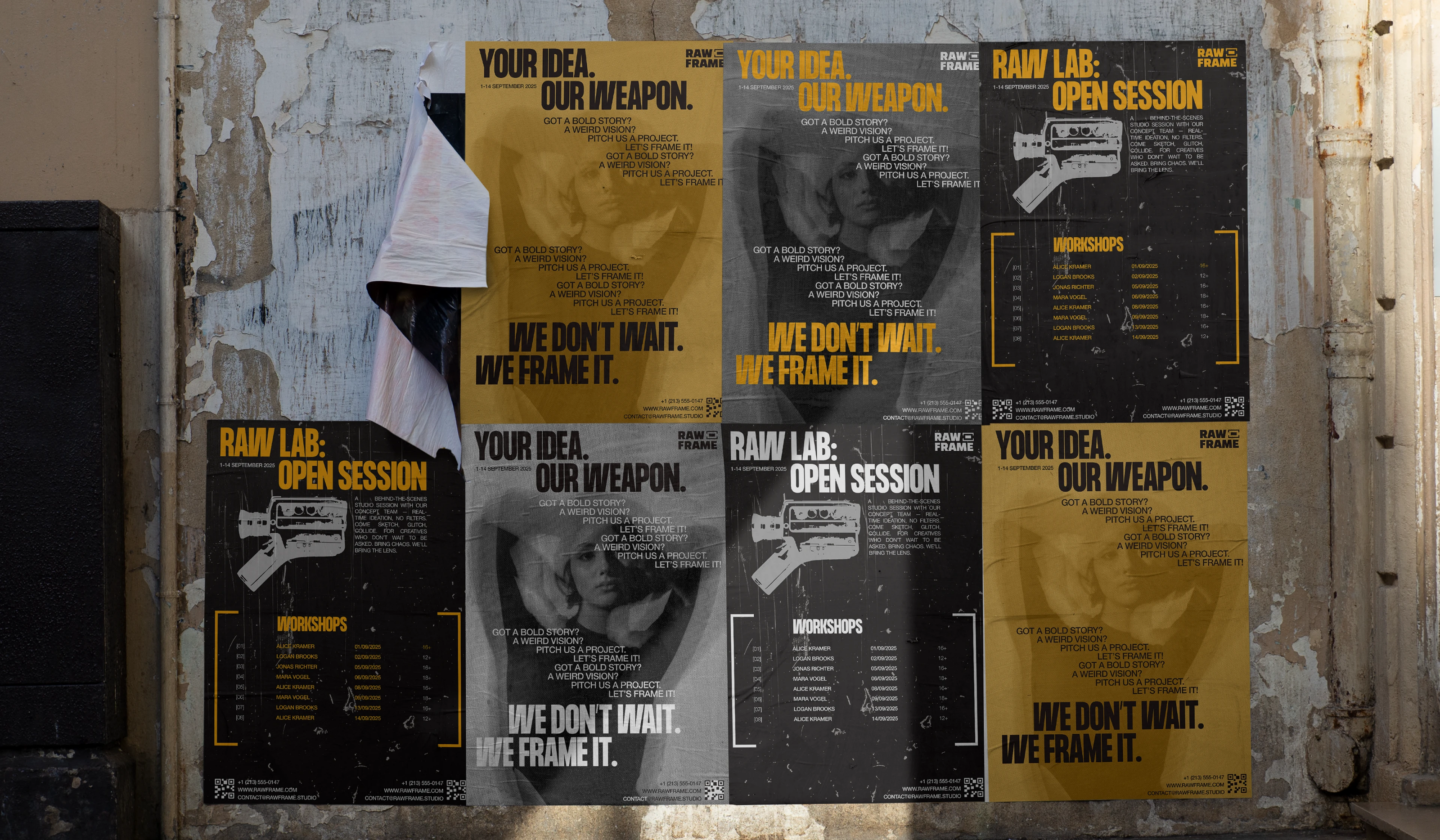 RAW FRAME | Corporate Website Design — Изображение №6 — Интерфейсы, Брендинг на Dprofile