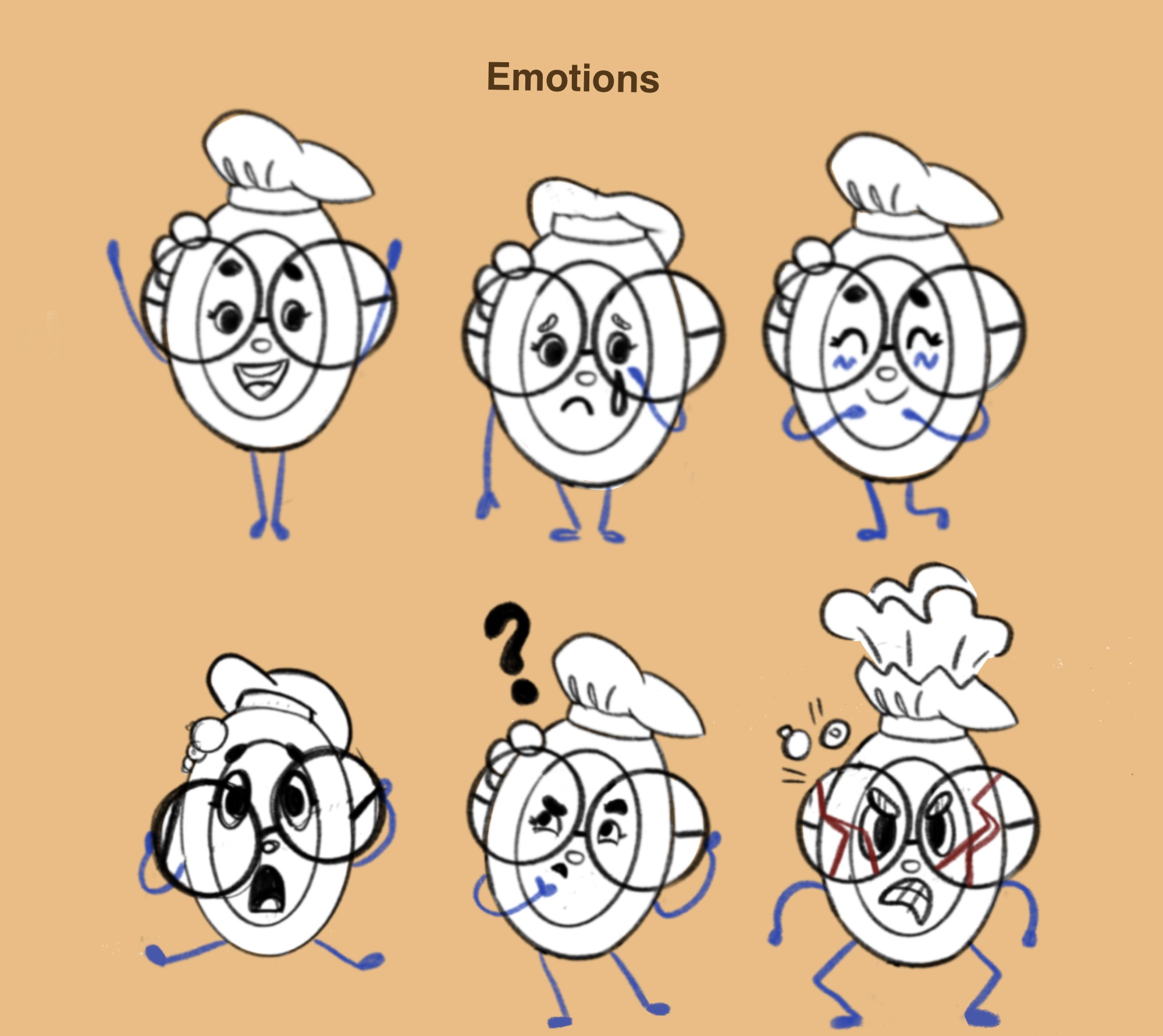Character desing cheesecake for bekary — Изображение №5 — Иллюстрация на Dprofile