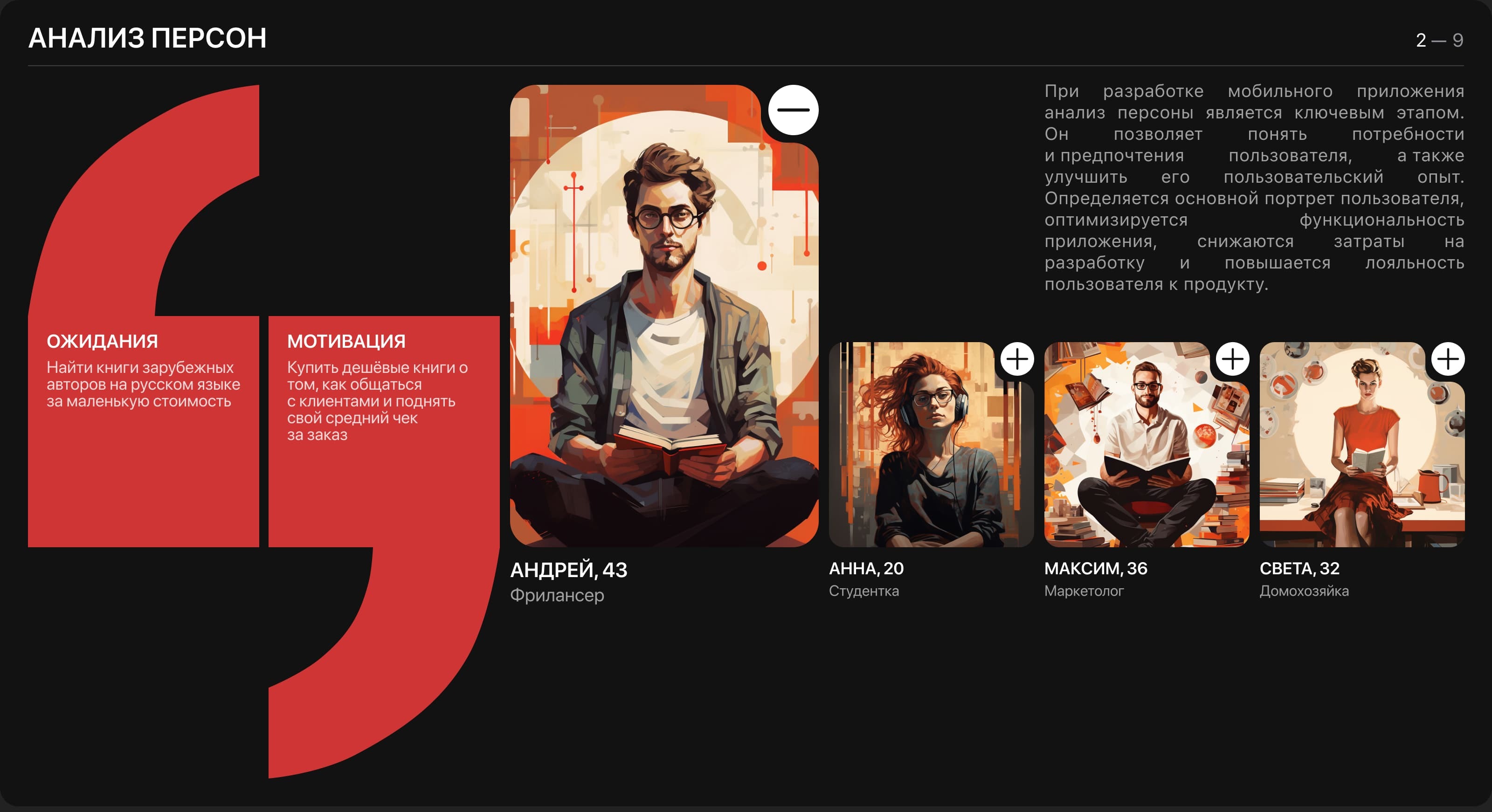 Читалка | Мобильное приложение — Изображение №3 — Интерфейсы, Анимация на Dprofile