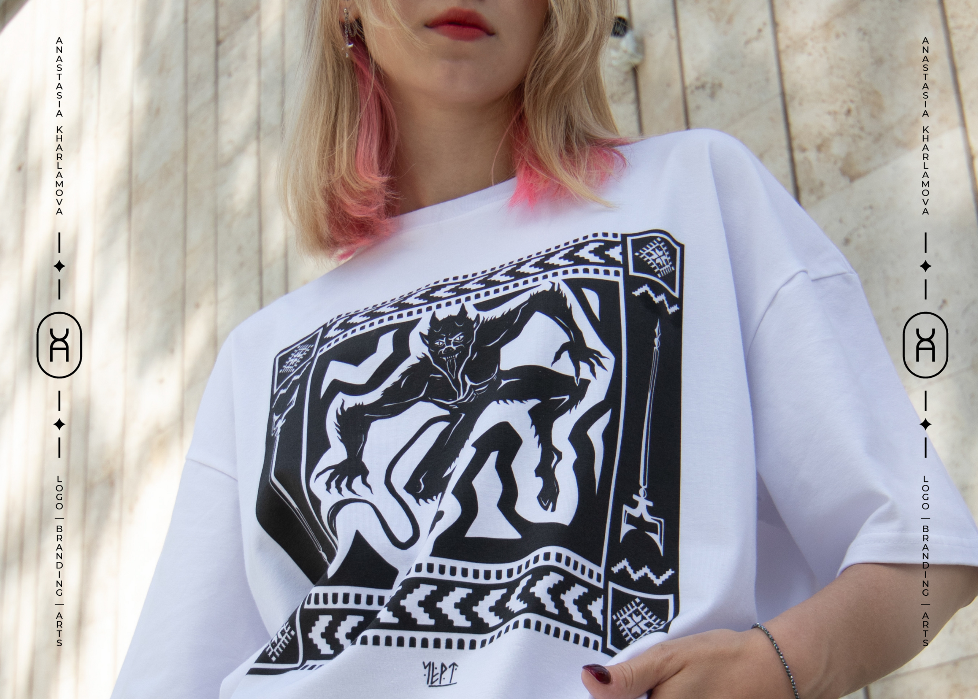 T-shirt DESIGN branding merch — Изображение №1 — Брендинг, Иллюстрация на Dprofile