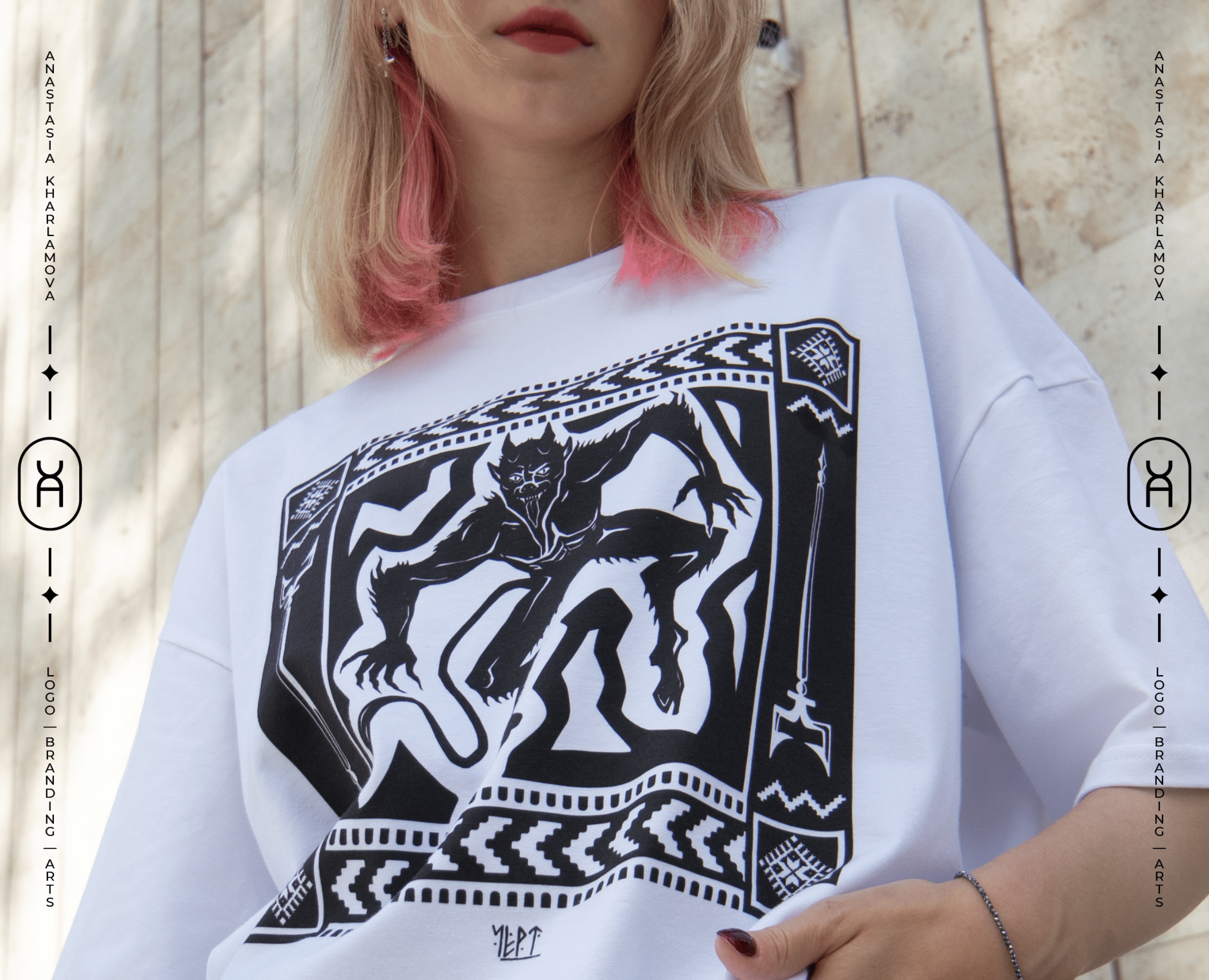 T-shirt DESIGN branding merch — Брендинг, Иллюстрация на Dprofile