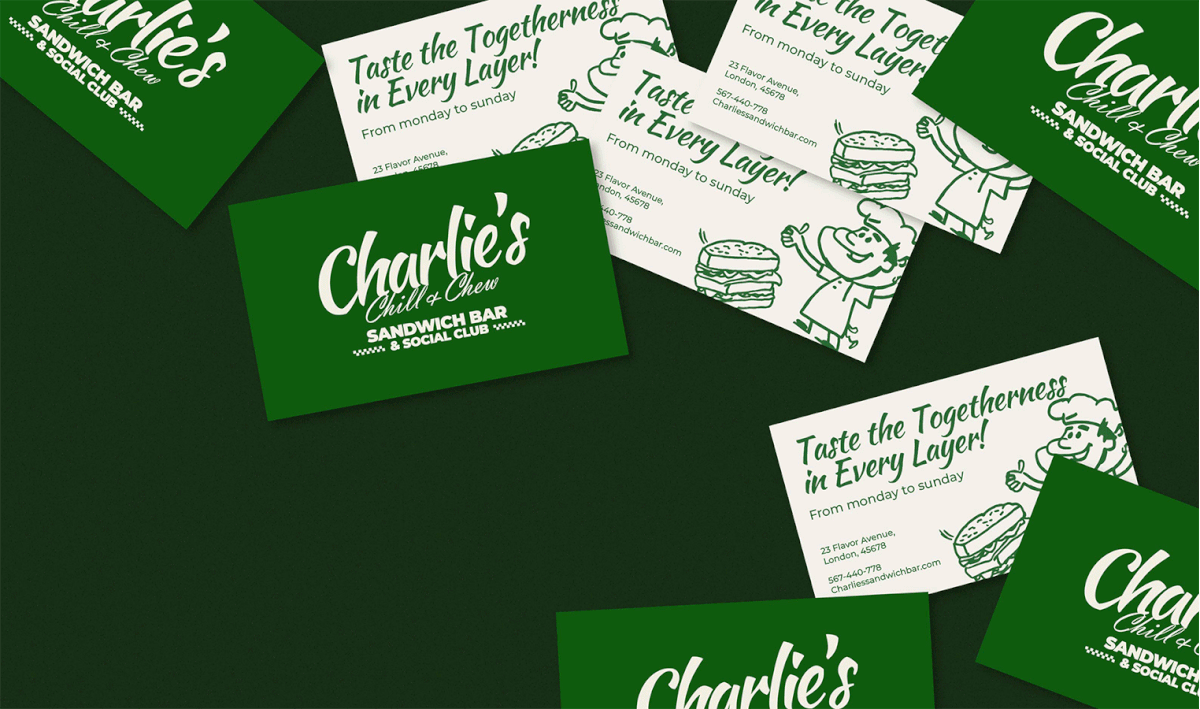 SANDWICH BAR & SOCIAL CLUB | BRAND IDENTITY — Изображение №3 — Брендинг на Dprofile
