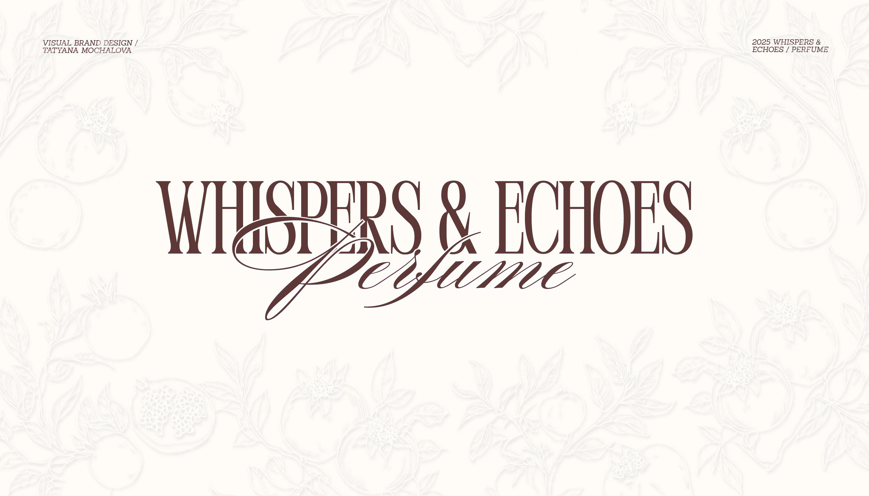 WHISPERS & ECHOES PERFUME | BRAND IDENTITY — Изображение №1 — Брендинг на Dprofile