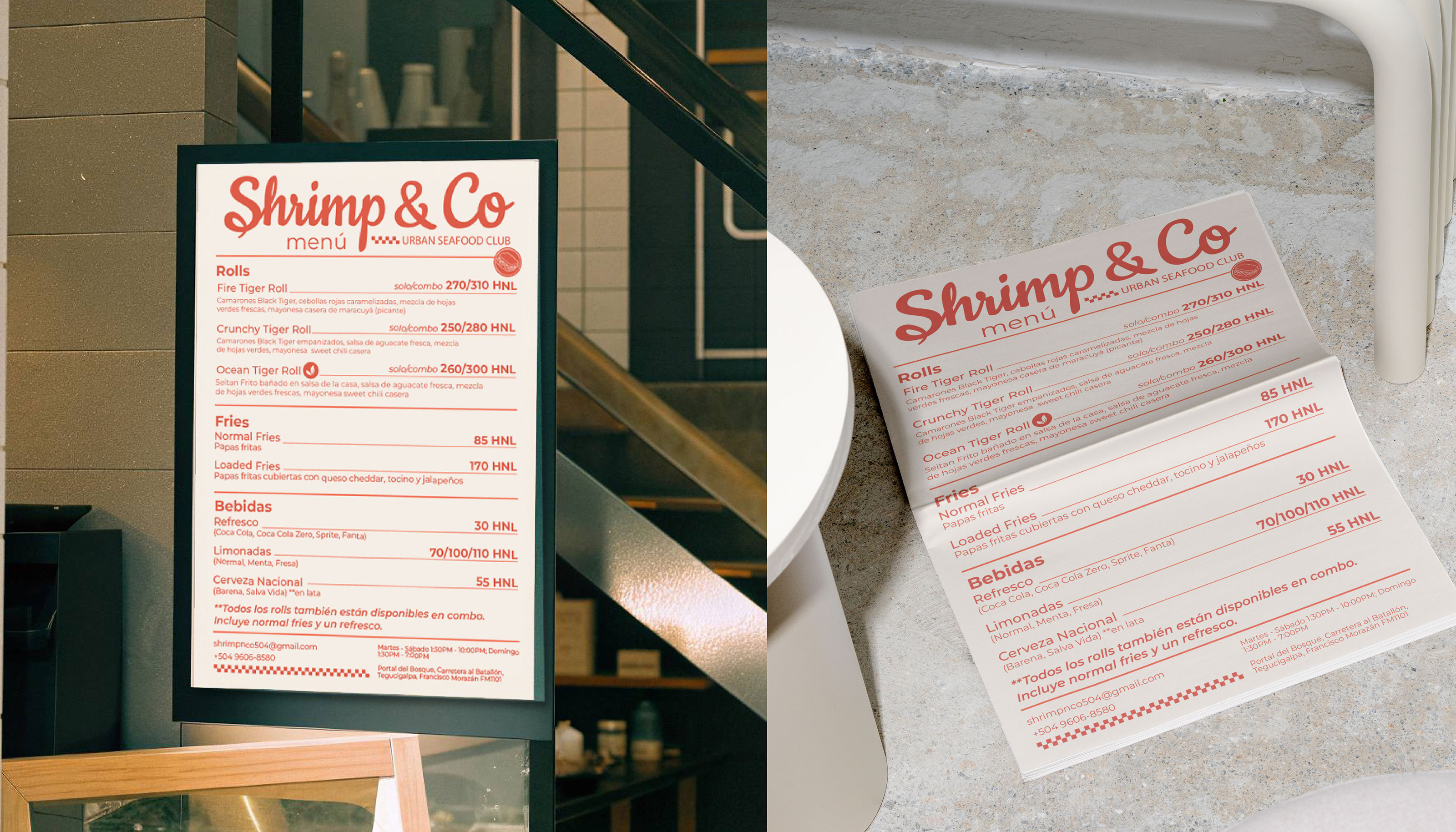 SHRIMP & CO | BRAND IDENTITY — Изображение №11 — Брендинг на Dprofile
