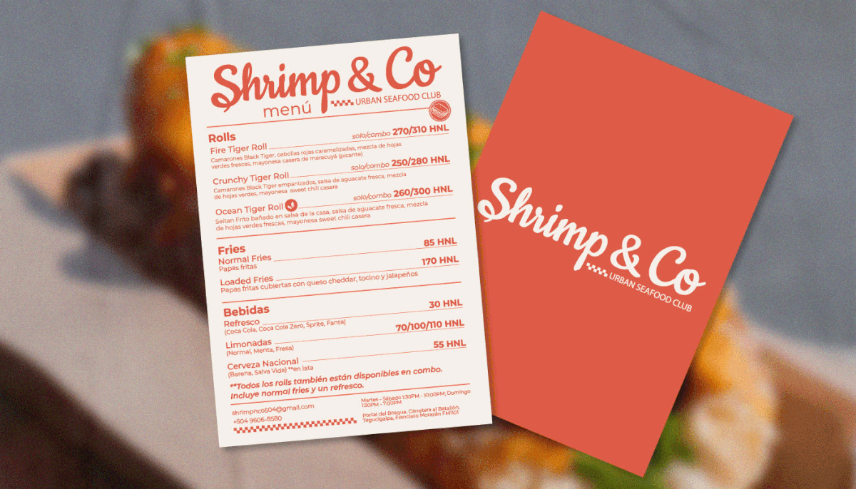 SHRIMP & CO | BRAND IDENTITY — Изображение №5 — Брендинг на Dprofile