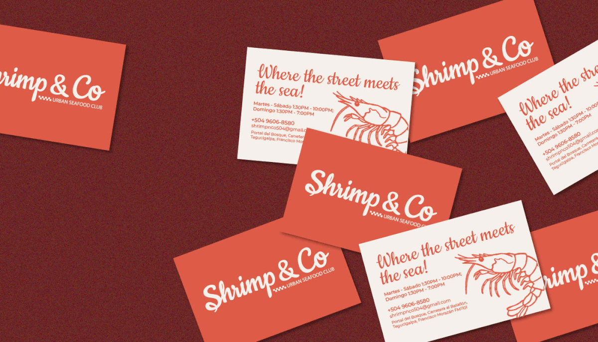 SHRIMP & CO | BRAND IDENTITY — Изображение №3 — Брендинг на Dprofile