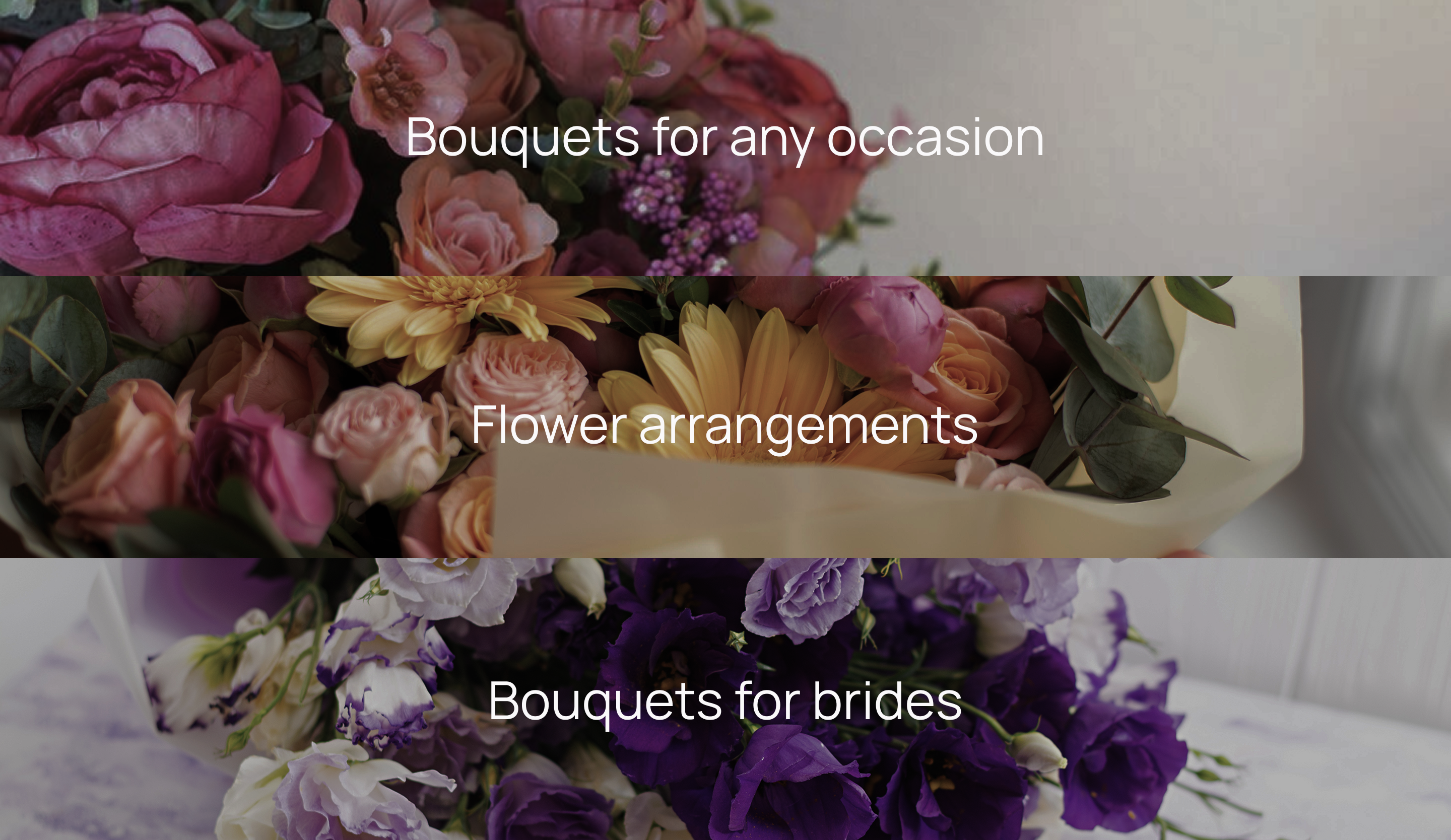 Flower shop website — Изображение №5 — Интерфейсы на Dprofile