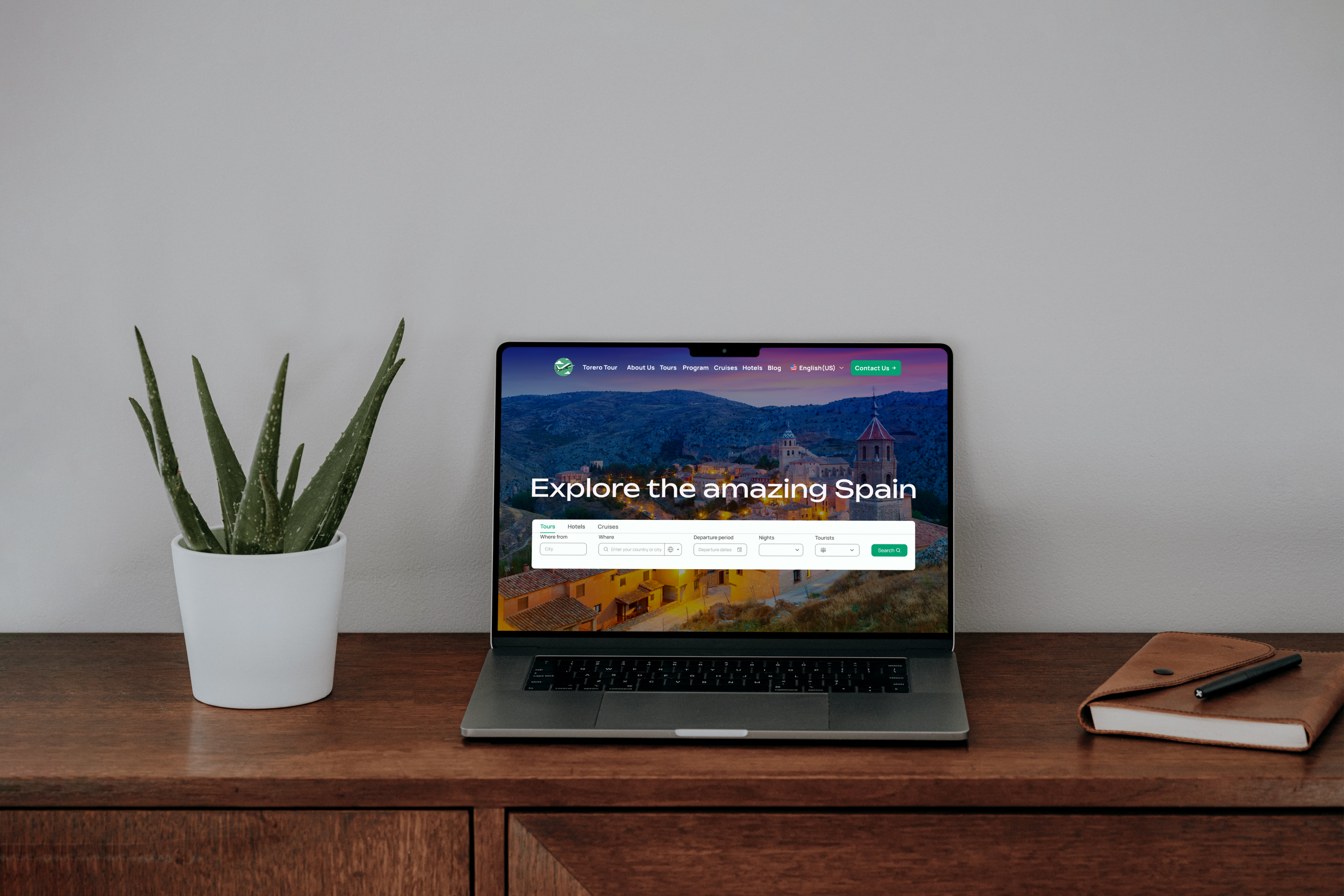 Travel agency website. UX/UI design — Изображение №2 — Интерфейсы на Dprofile