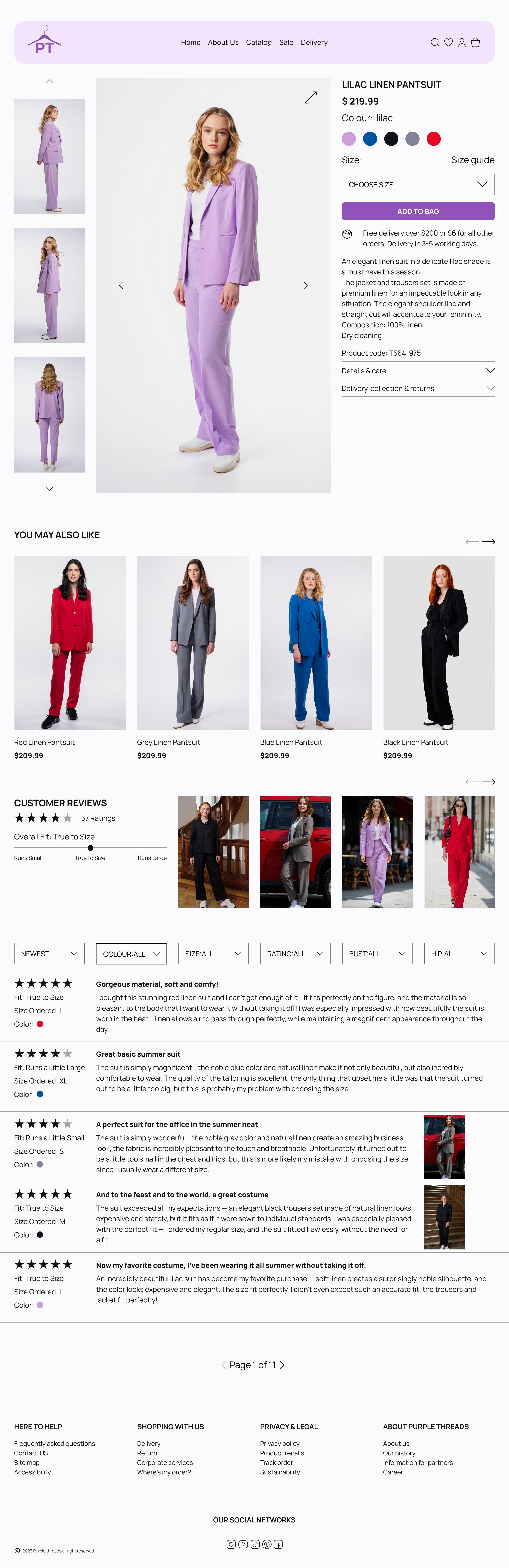 Clothing Store E-Commerce Website | UI/UX Design — Изображение №7 — Интерфейсы на Dprofile