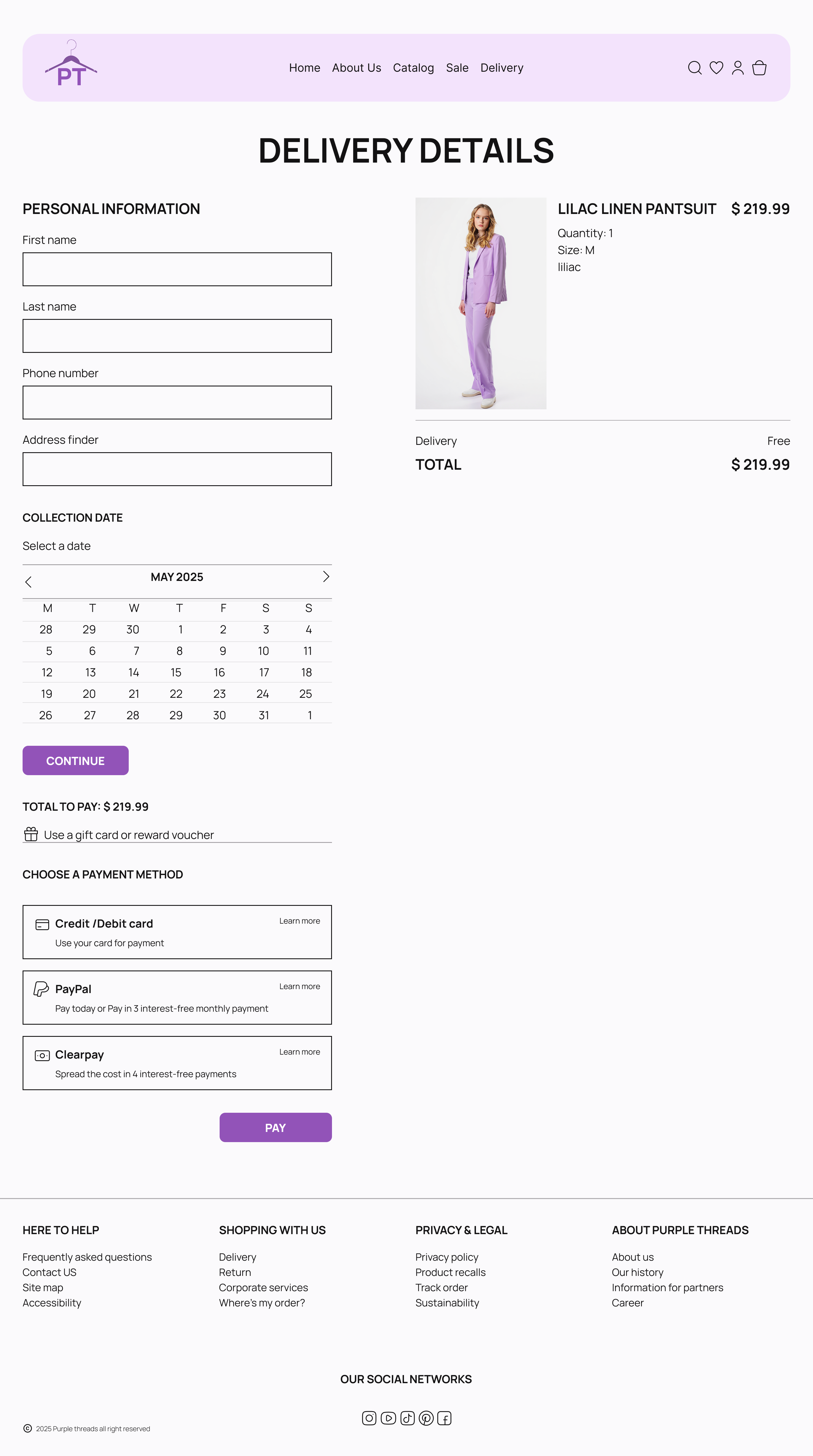 Clothing Store E-Commerce Website | UI/UX Design — Изображение №9 — Интерфейсы на Dprofile