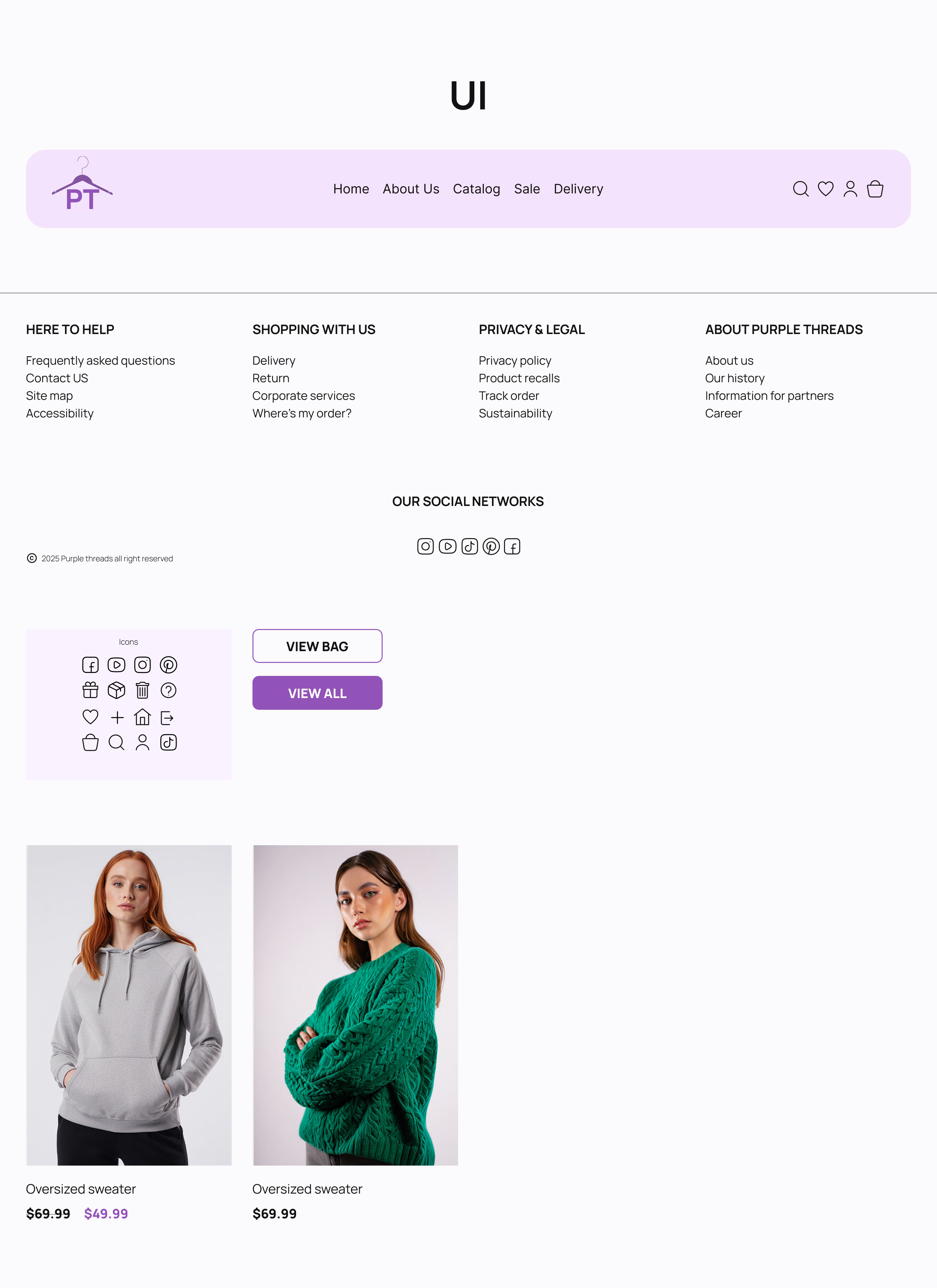 Clothing Store E-Commerce Website | UI/UX Design — Изображение №14 — Интерфейсы на Dprofile