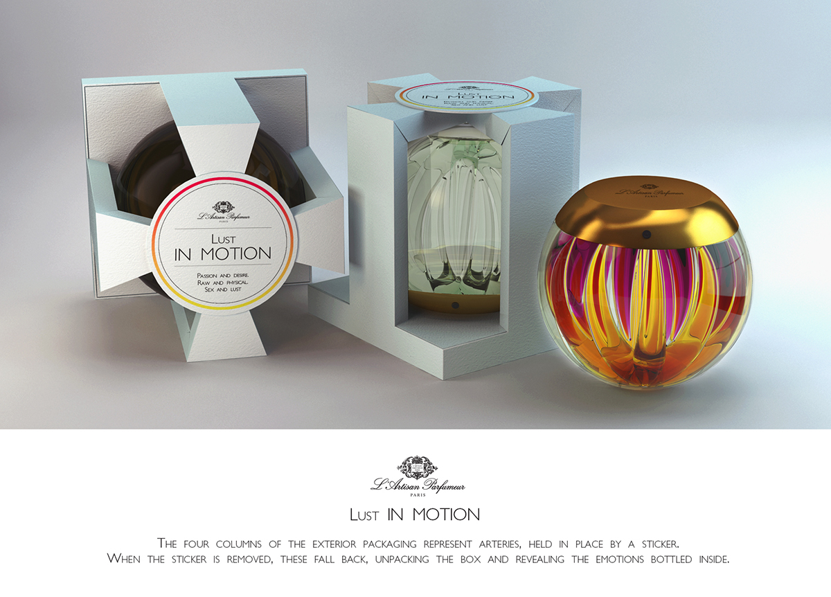 L'ARTISAN PARFUMEUR упаковка для парфюмерии — Изображение №6 — Брендинг, 3D на Dprofile