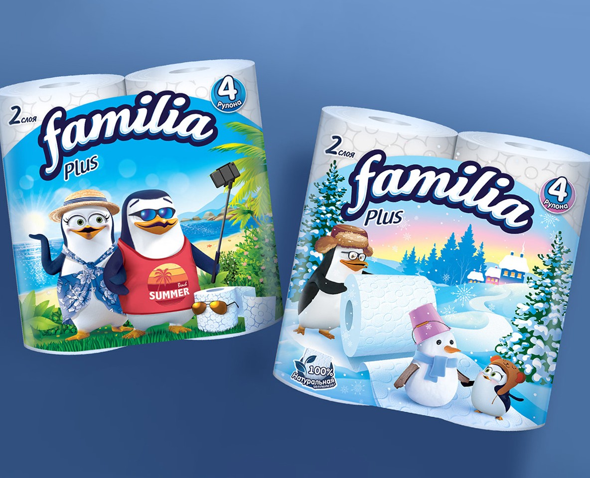 FAMILIA — сезонные упаковки на Dprofile