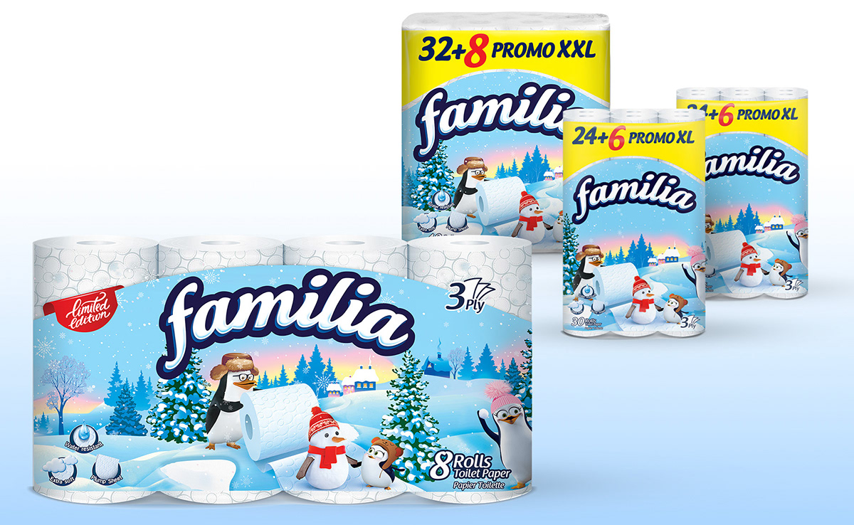 FAMILIA — сезонные упаковки — Изображение №4 — Брендинг, Иллюстрация на Dprofile