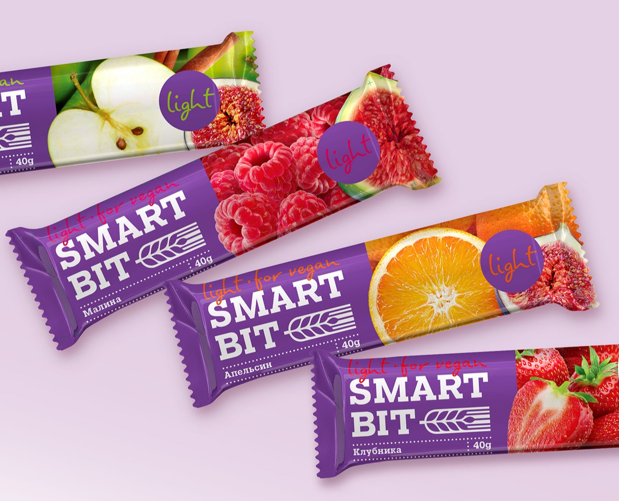 Smart Bit — упаковка для фитнес-батончиков на Dprofile