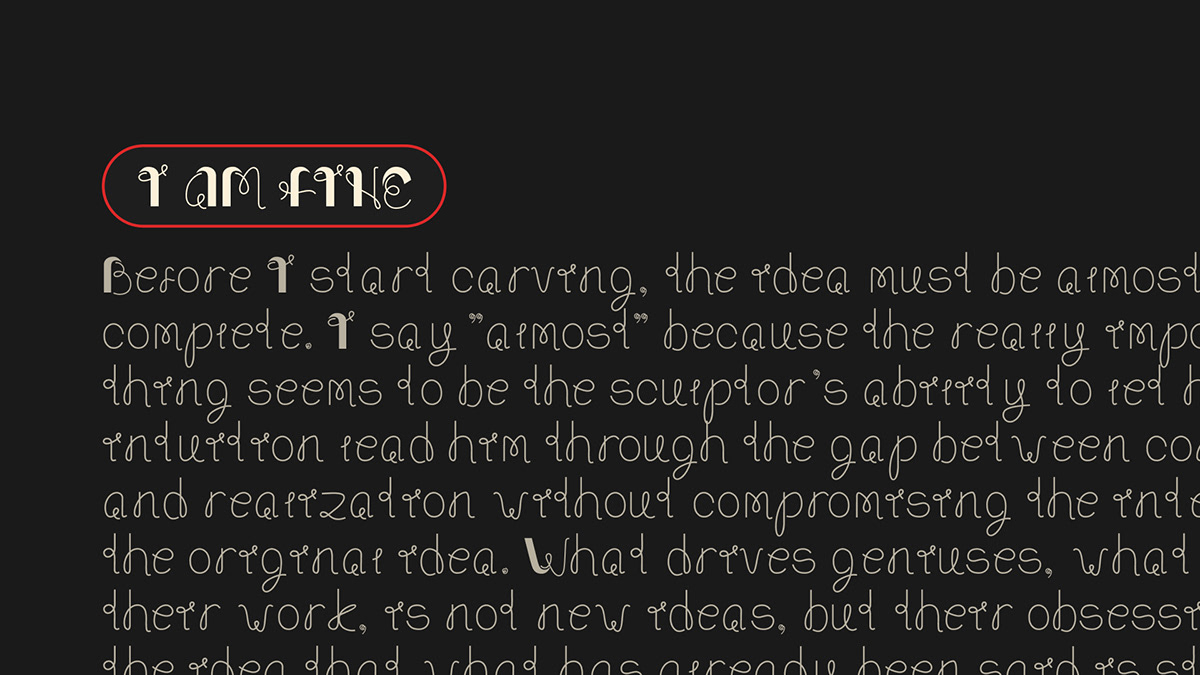 I AM FINE — Изображение №1 — Брендинг, Графика на Dprofile